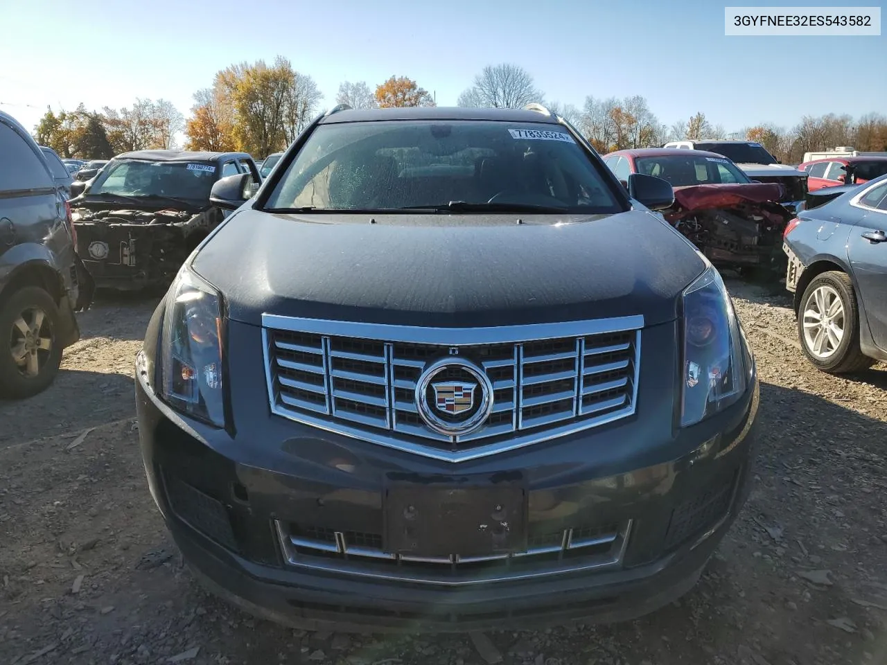 3GYFNEE32ES543582 2014 Cadillac Srx Luxury Collection