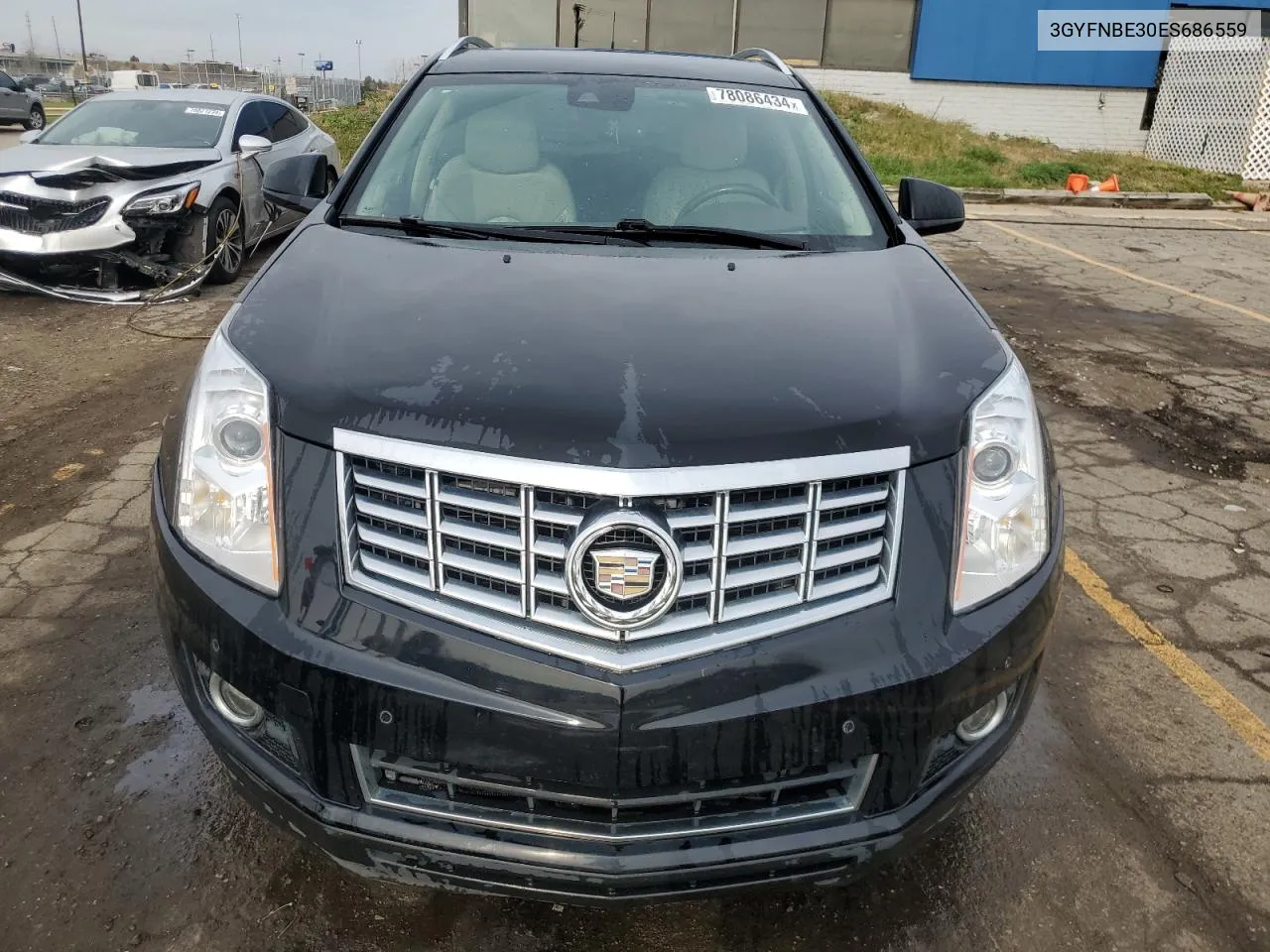 2014 Cadillac Srx Luxury Collection VIN: 3GYFNBE30ES686559 Lot: 78086434