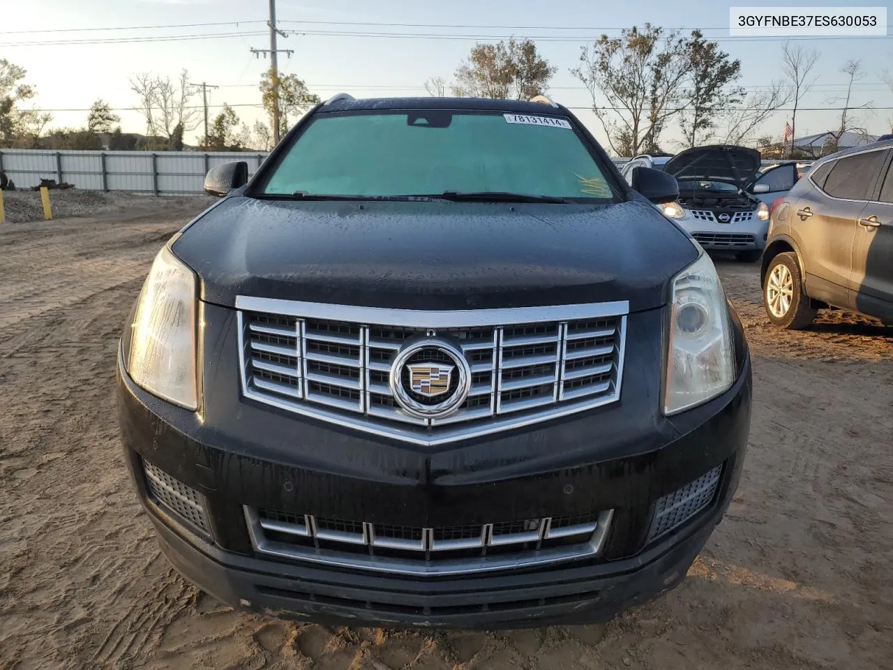 3GYFNBE37ES630053 2014 Cadillac Srx Luxury Collection