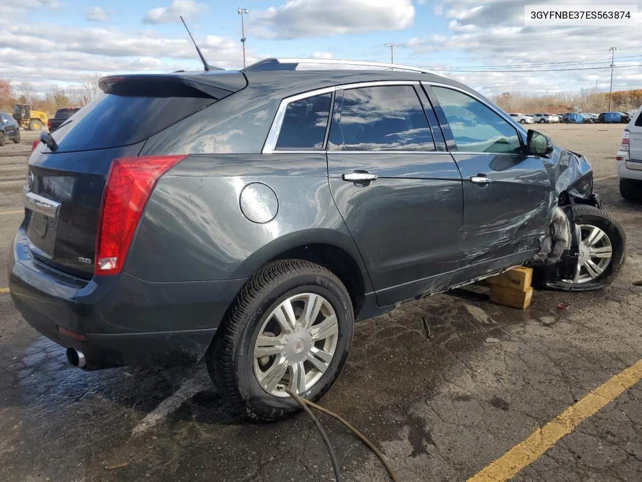 2014 Cadillac Srx Luxury Collection VIN: 3GYFNBE37ES563874 Lot: 78658094