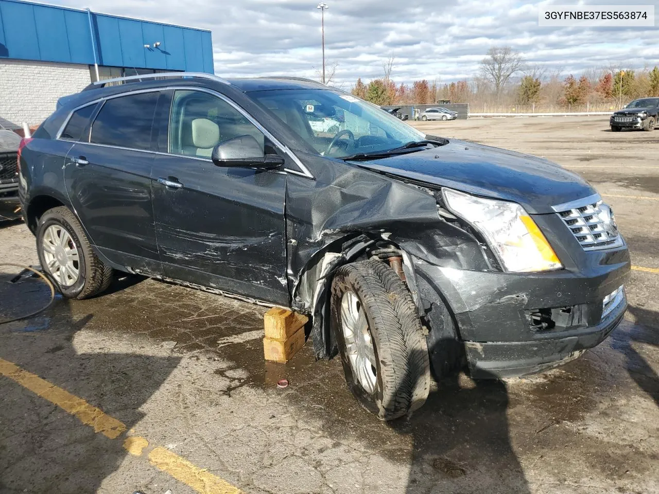 2014 Cadillac Srx Luxury Collection VIN: 3GYFNBE37ES563874 Lot: 78658094