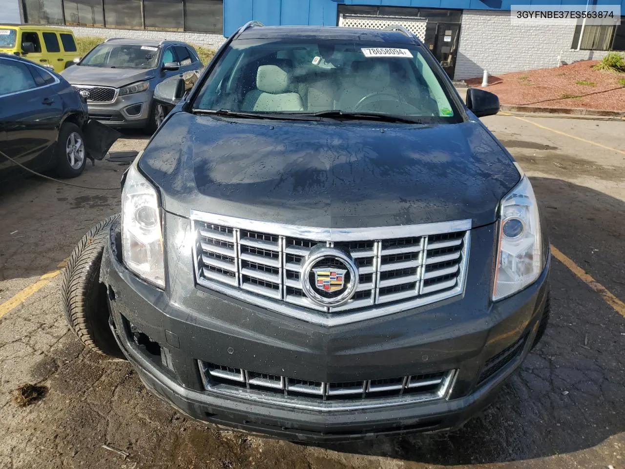 2014 Cadillac Srx Luxury Collection VIN: 3GYFNBE37ES563874 Lot: 78658094