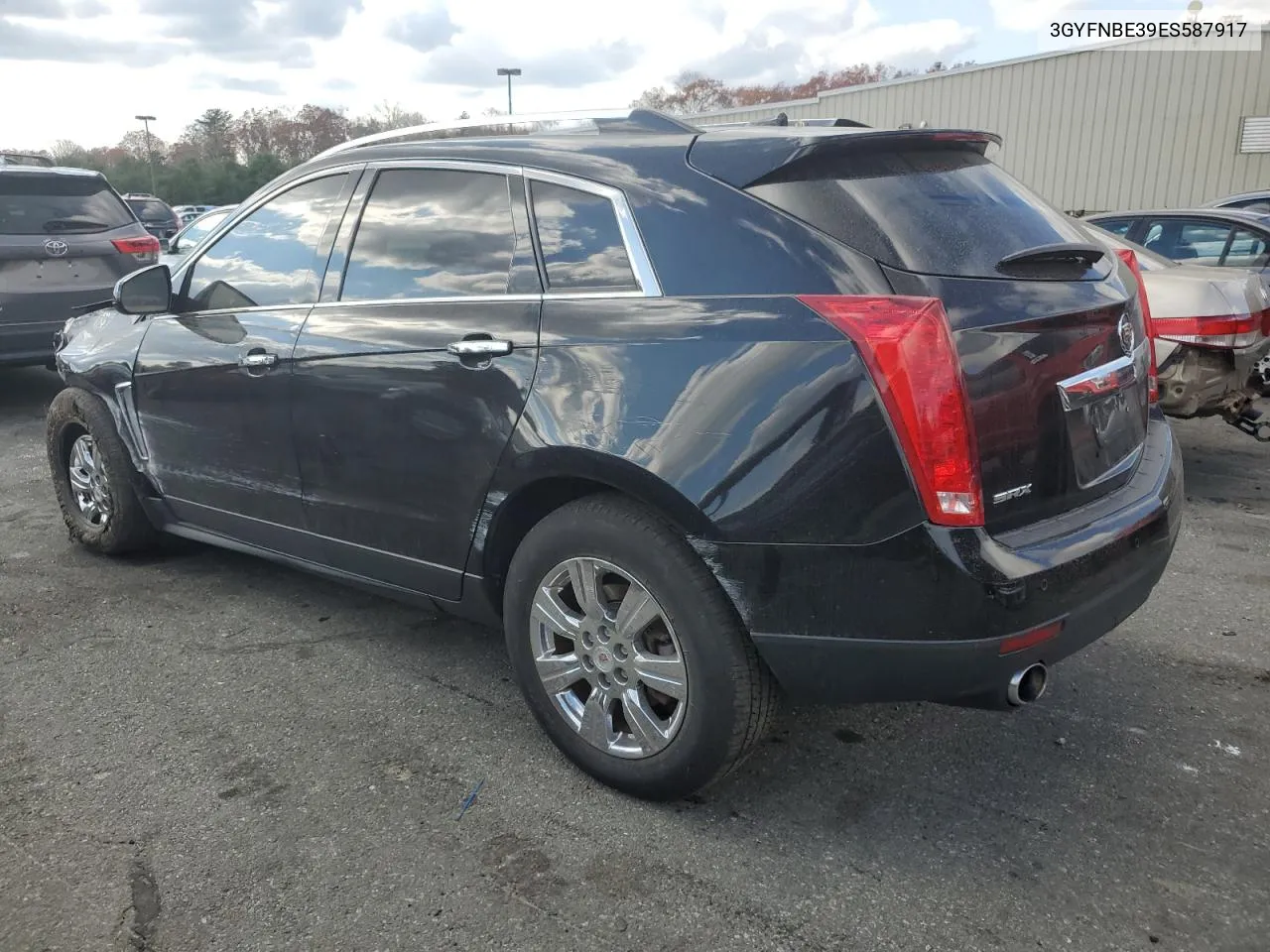 2014 Cadillac Srx Luxury Collection VIN: 3GYFNBE39ES587917 Lot: 78801504