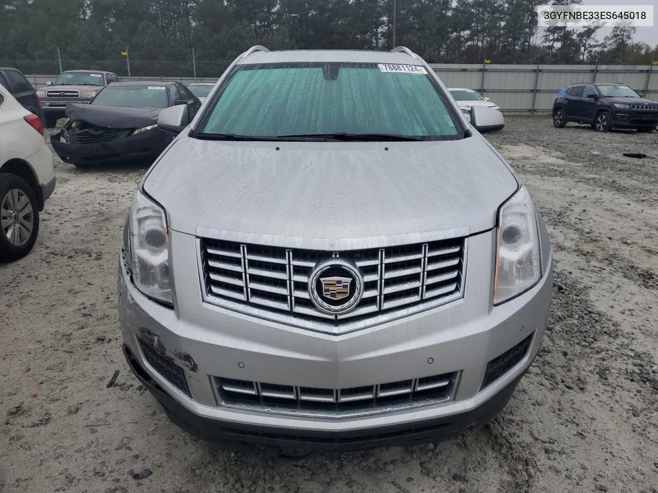 2014 Cadillac Srx Luxury Collection VIN: 3GYFNBE33ES645018 Lot: 78881124