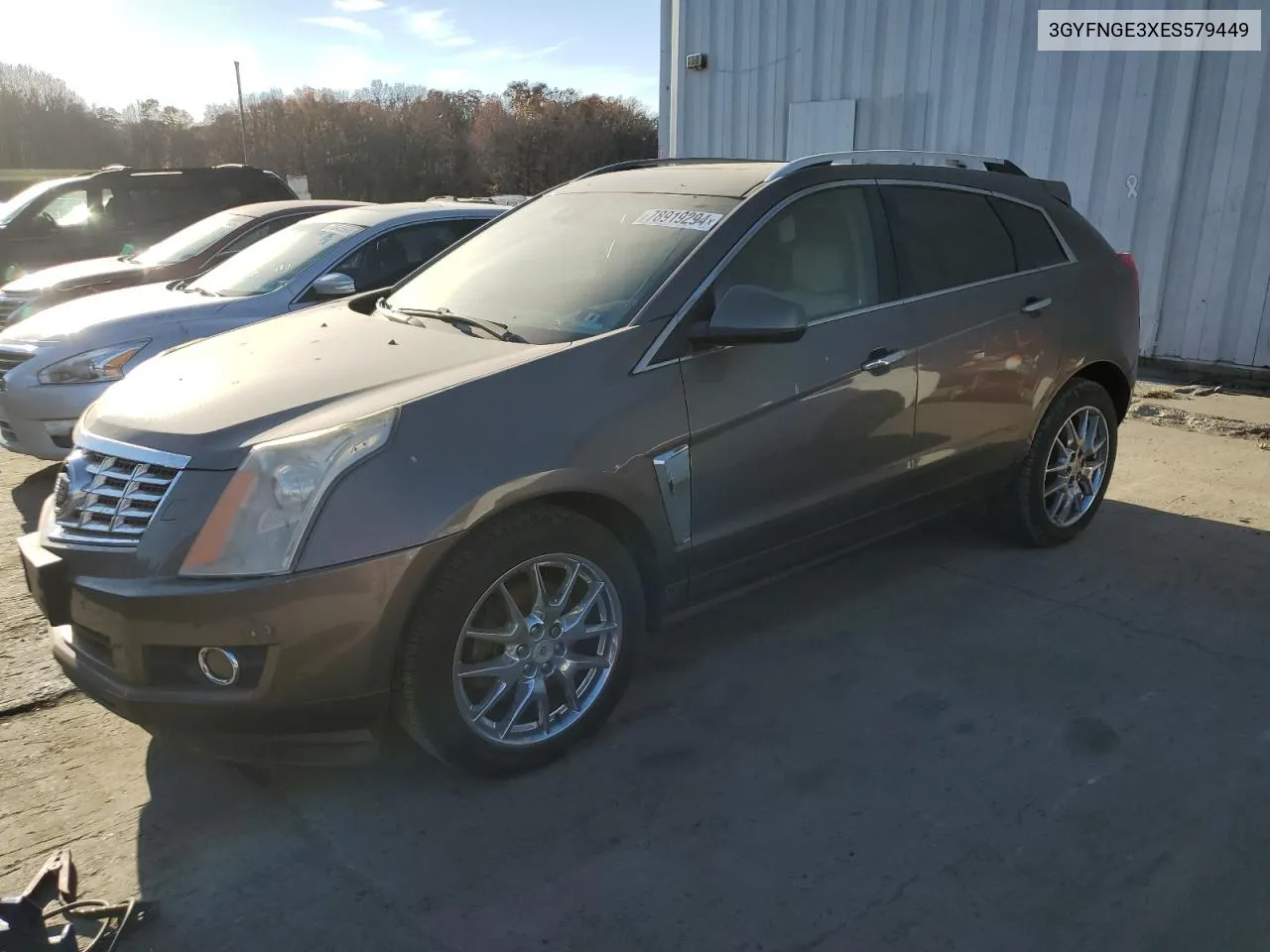 2014 Cadillac Srx Premium Collection VIN: 3GYFNGE3XES579449 Lot: 78919294