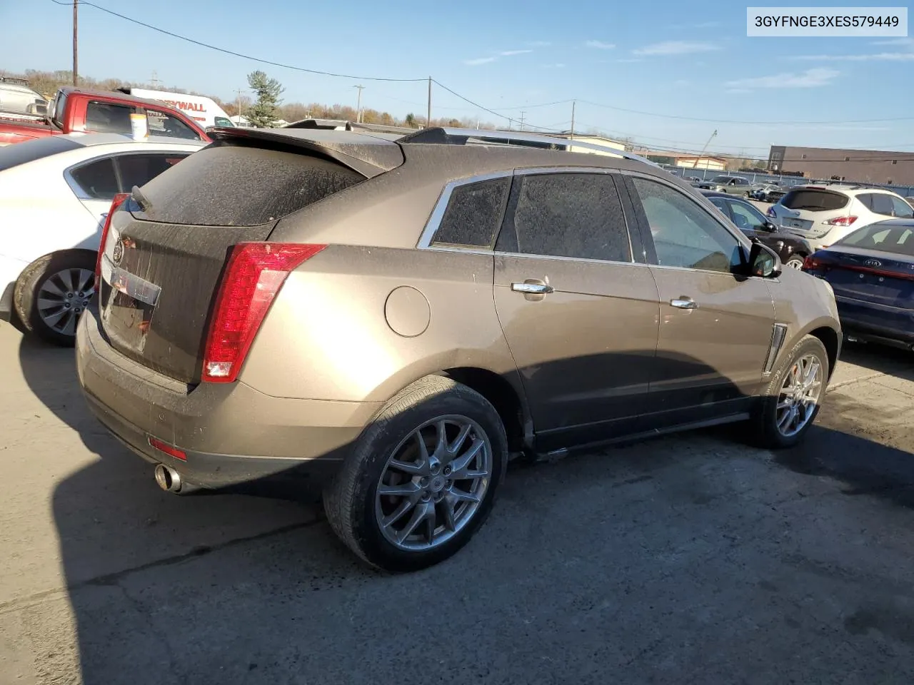 2014 Cadillac Srx Premium Collection VIN: 3GYFNGE3XES579449 Lot: 78919294