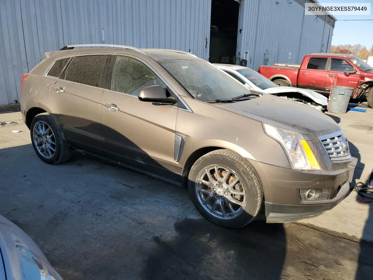 2014 Cadillac Srx Premium Collection VIN: 3GYFNGE3XES579449 Lot: 78919294