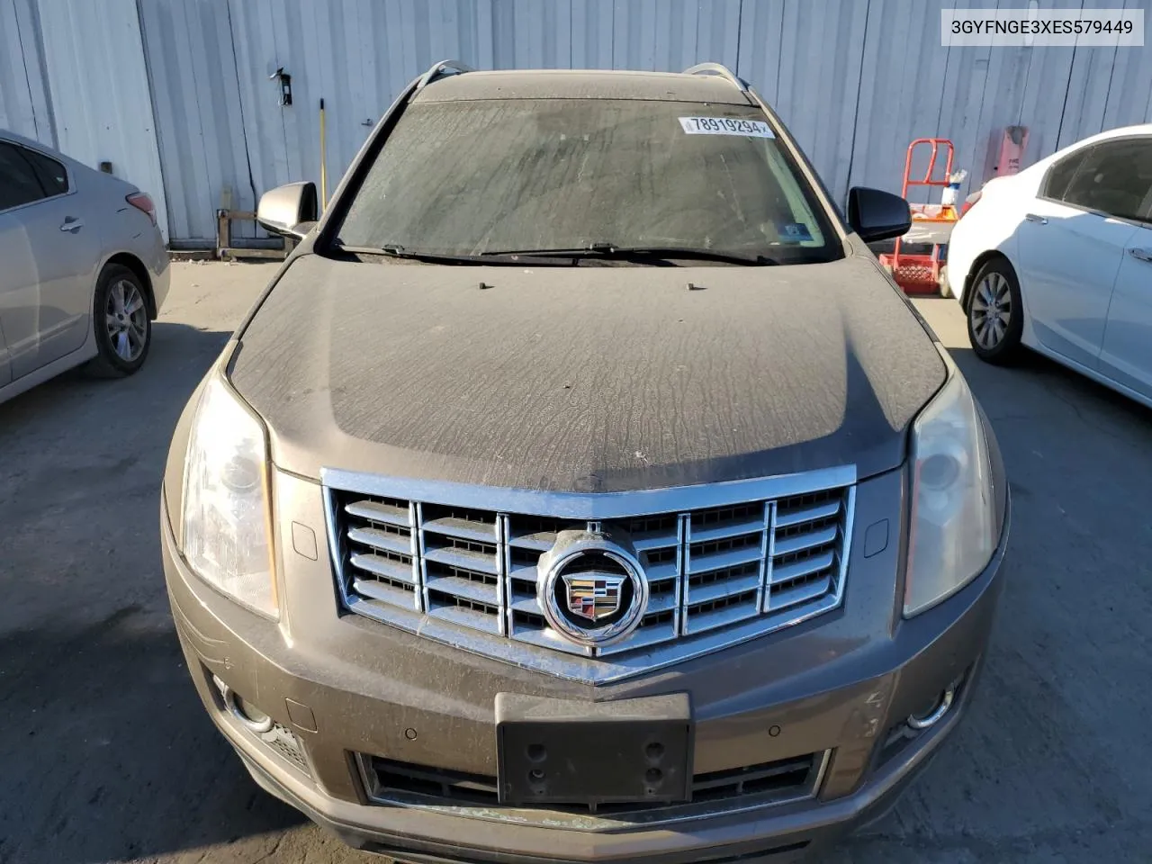 2014 Cadillac Srx Premium Collection VIN: 3GYFNGE3XES579449 Lot: 78919294