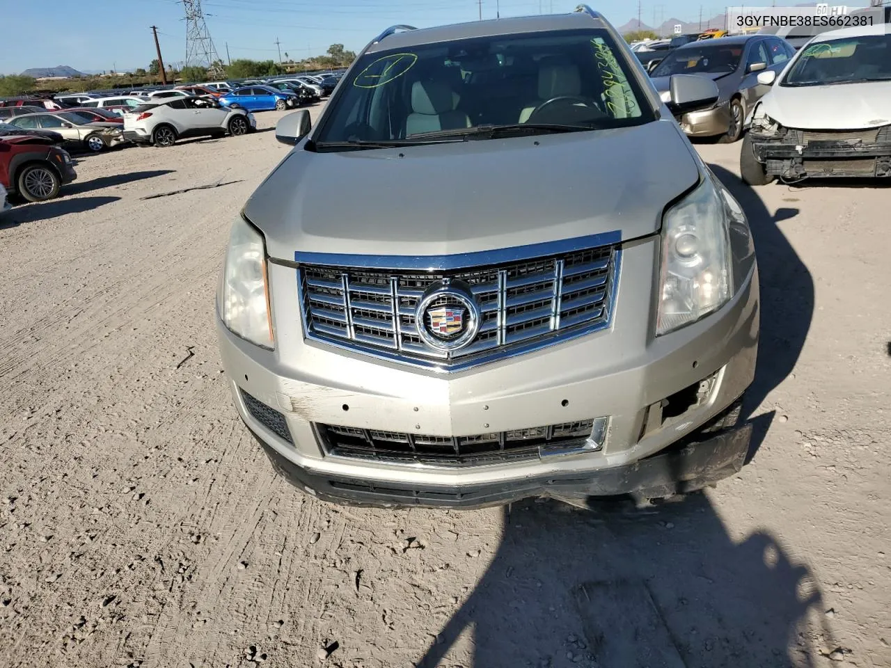 2014 Cadillac Srx Luxury Collection VIN: 3GYFNBE38ES662381 Lot: 78943864