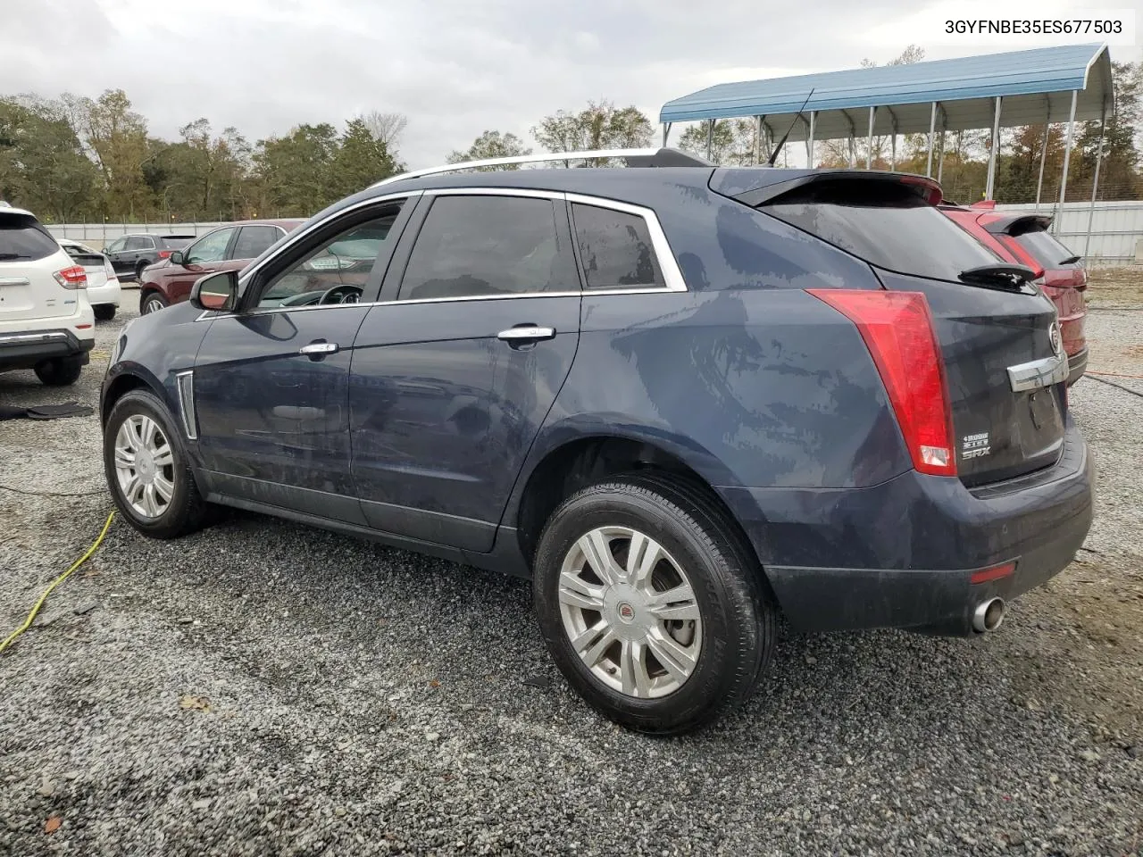 2014 Cadillac Srx Luxury Collection VIN: 3GYFNBE35ES677503 Lot: 79004794