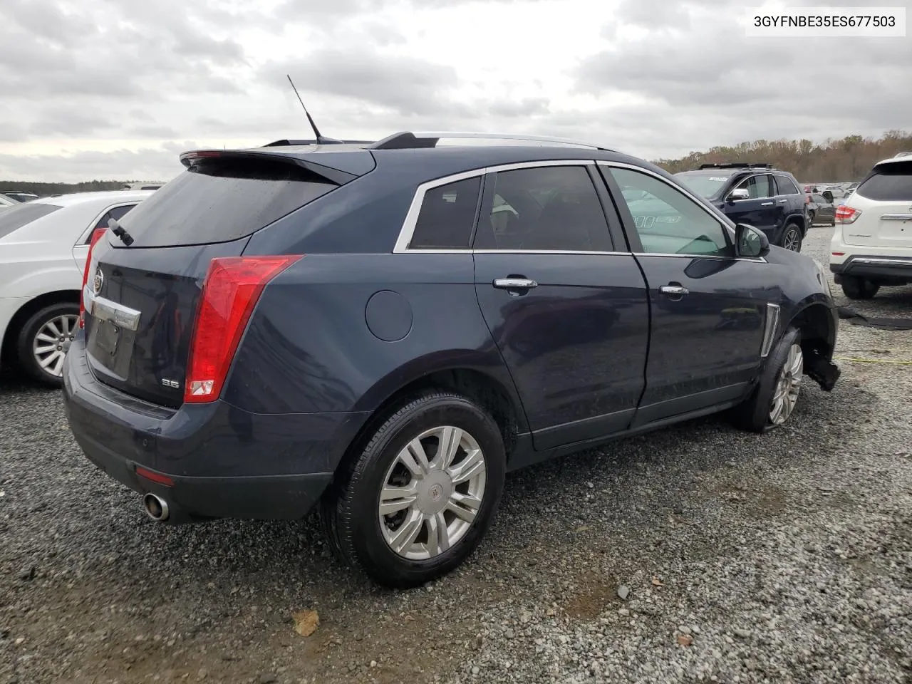 2014 Cadillac Srx Luxury Collection VIN: 3GYFNBE35ES677503 Lot: 79004794