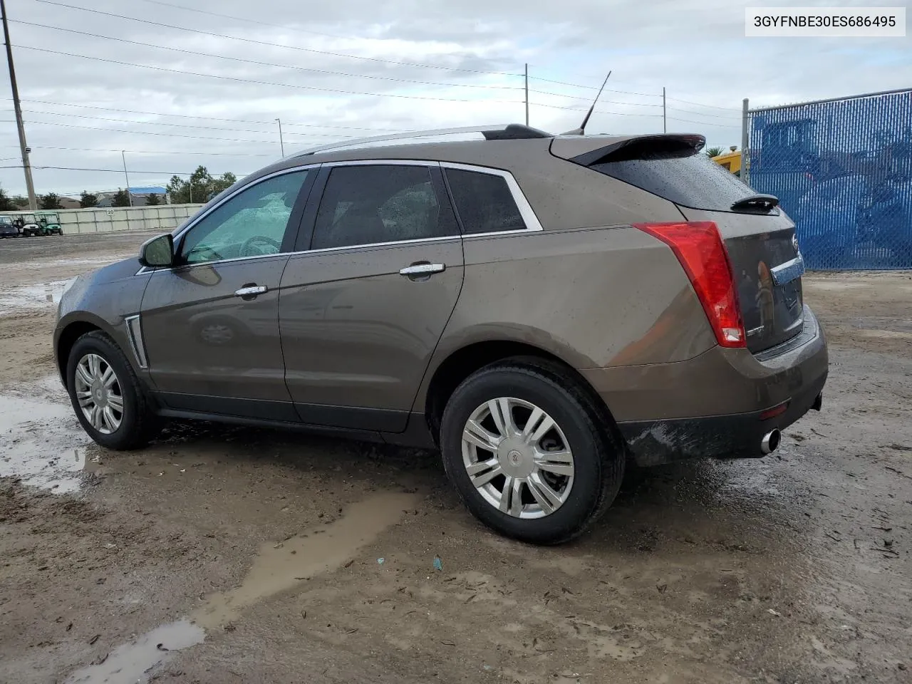 2014 Cadillac Srx Luxury Collection VIN: 3GYFNBE30ES686495 Lot: 79288184