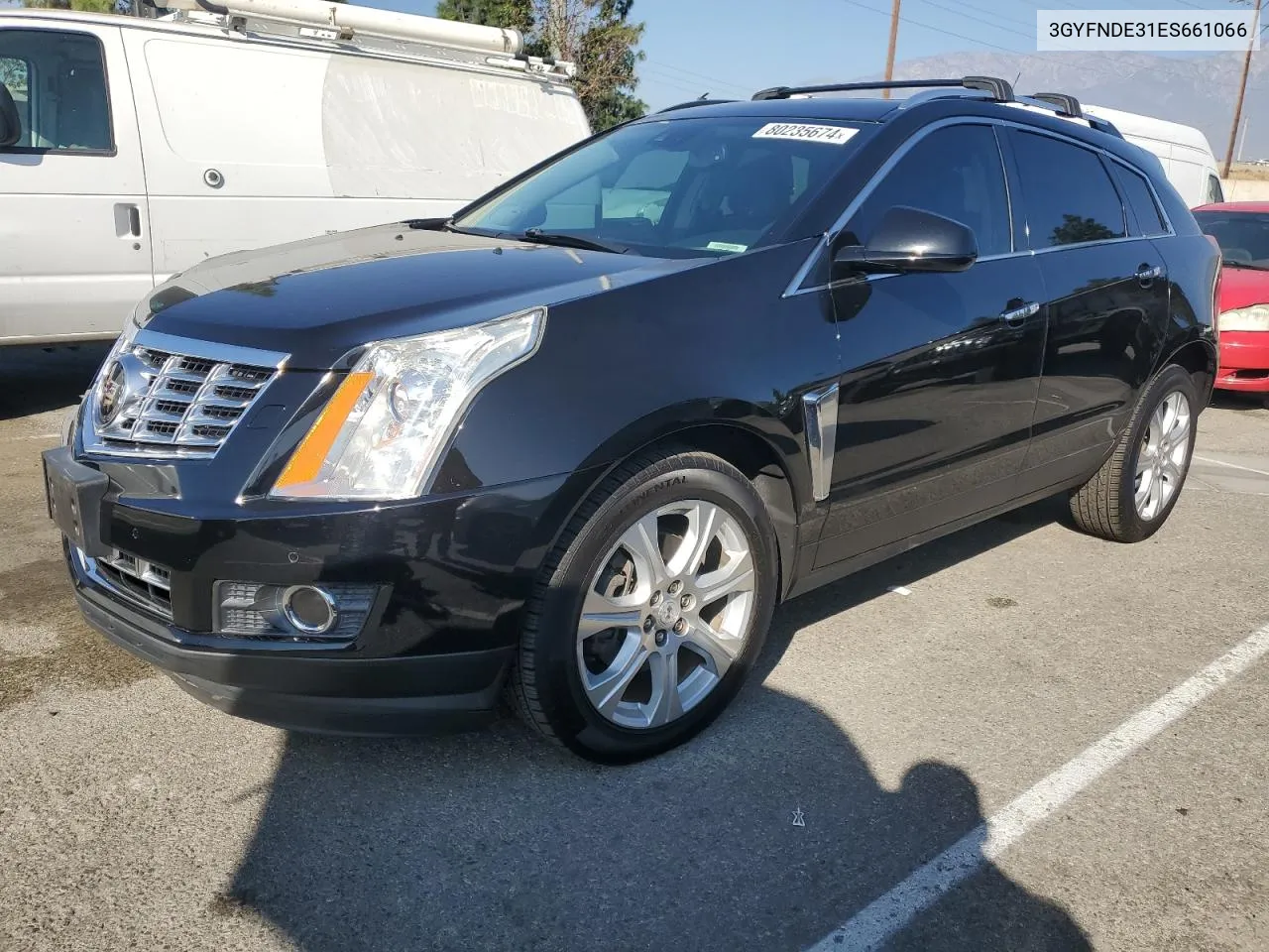 2014 Cadillac Srx Premium Collection VIN: 3GYFNDE31ES661066 Lot: 80235674