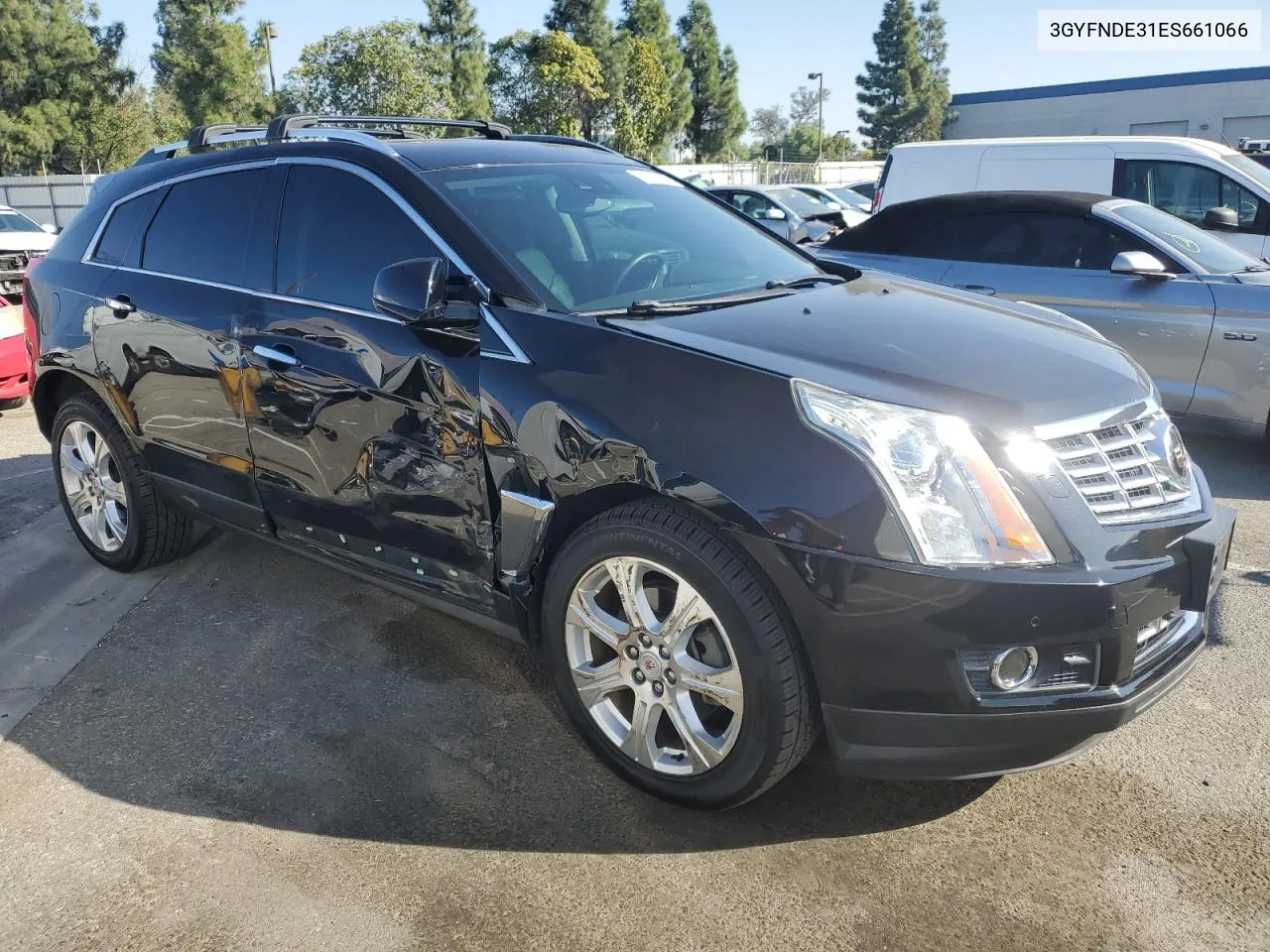 2014 Cadillac Srx Premium Collection VIN: 3GYFNDE31ES661066 Lot: 80235674