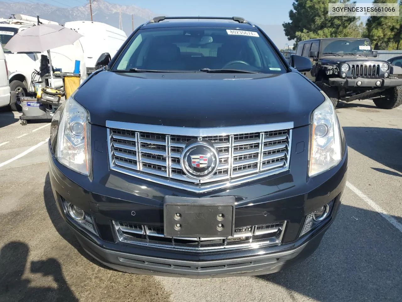 2014 Cadillac Srx Premium Collection VIN: 3GYFNDE31ES661066 Lot: 80235674