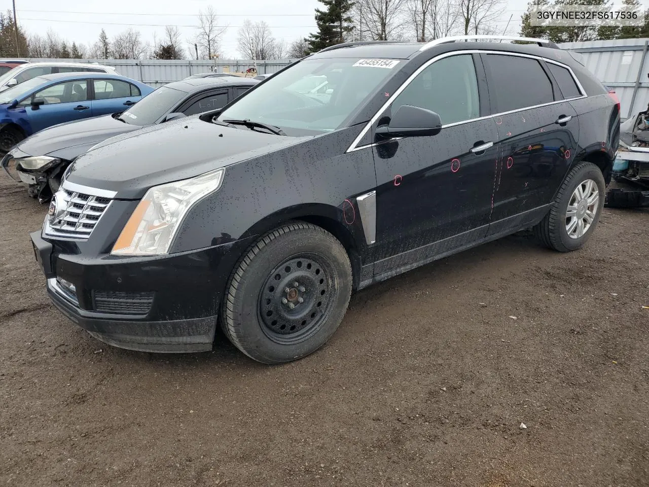 2015 Cadillac Srx Luxury Collection VIN: 3GYFNEE32FS617536 Lot: 45455154