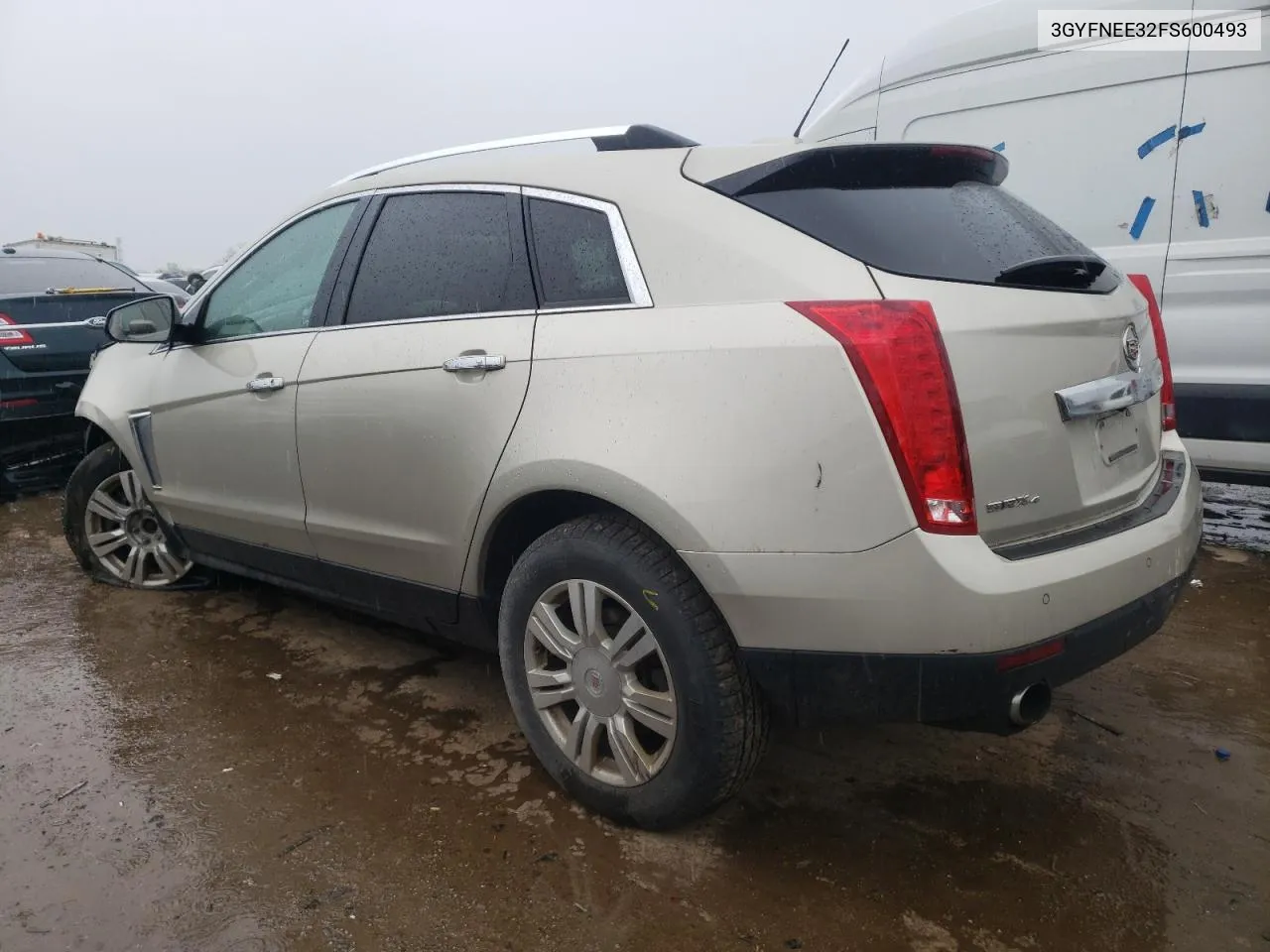 3GYFNEE32FS600493 2015 Cadillac Srx Luxury Collection