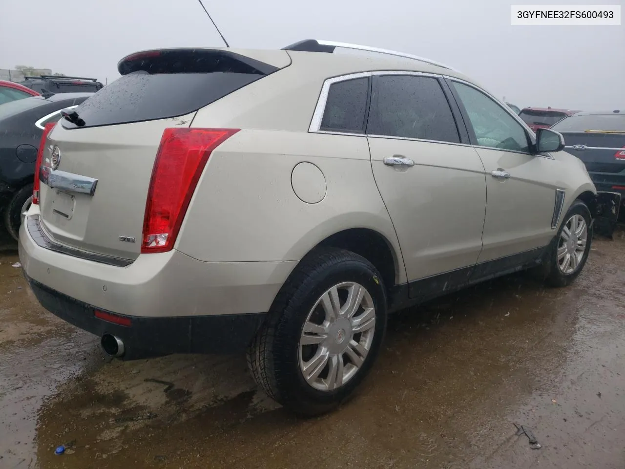 3GYFNEE32FS600493 2015 Cadillac Srx Luxury Collection