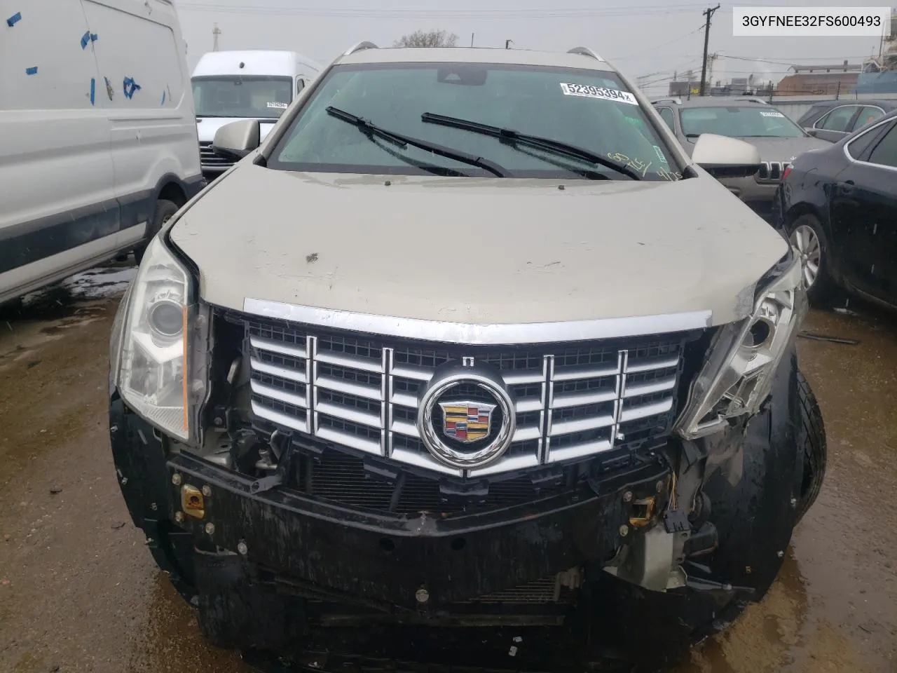 3GYFNEE32FS600493 2015 Cadillac Srx Luxury Collection