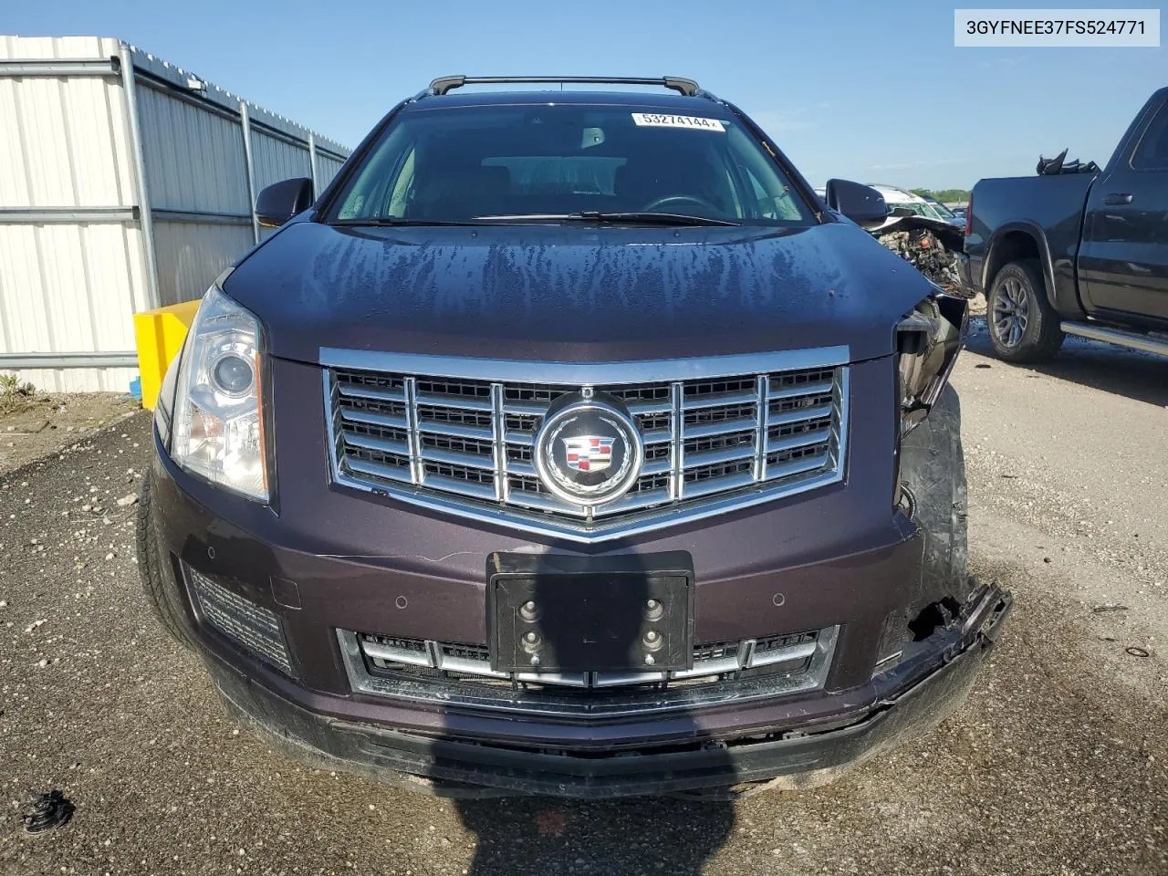 2015 Cadillac Srx Luxury Collection VIN: 3GYFNEE37FS524771 Lot: 53274144