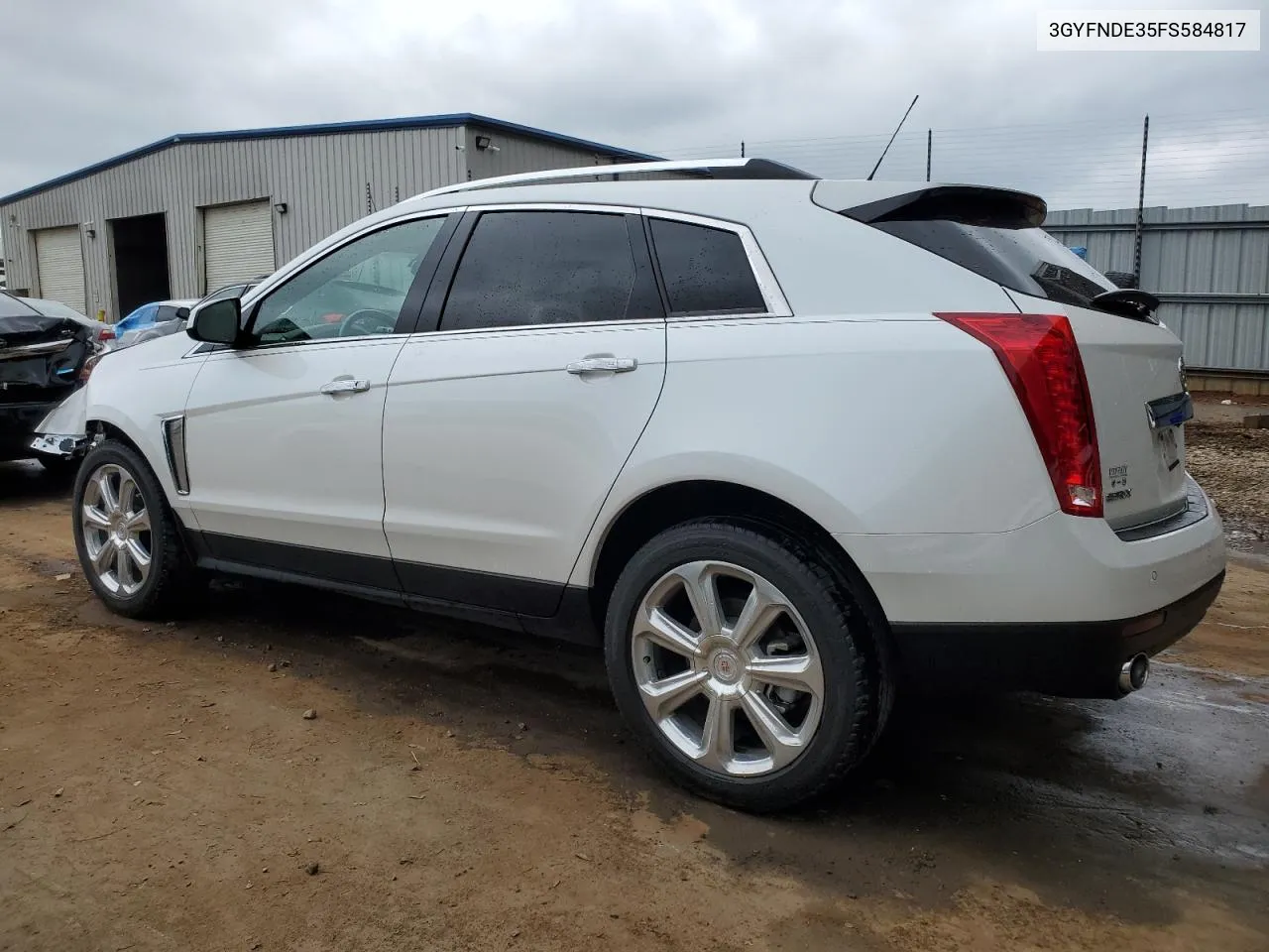 3GYFNDE35FS584817 2015 Cadillac Srx Premium Collection