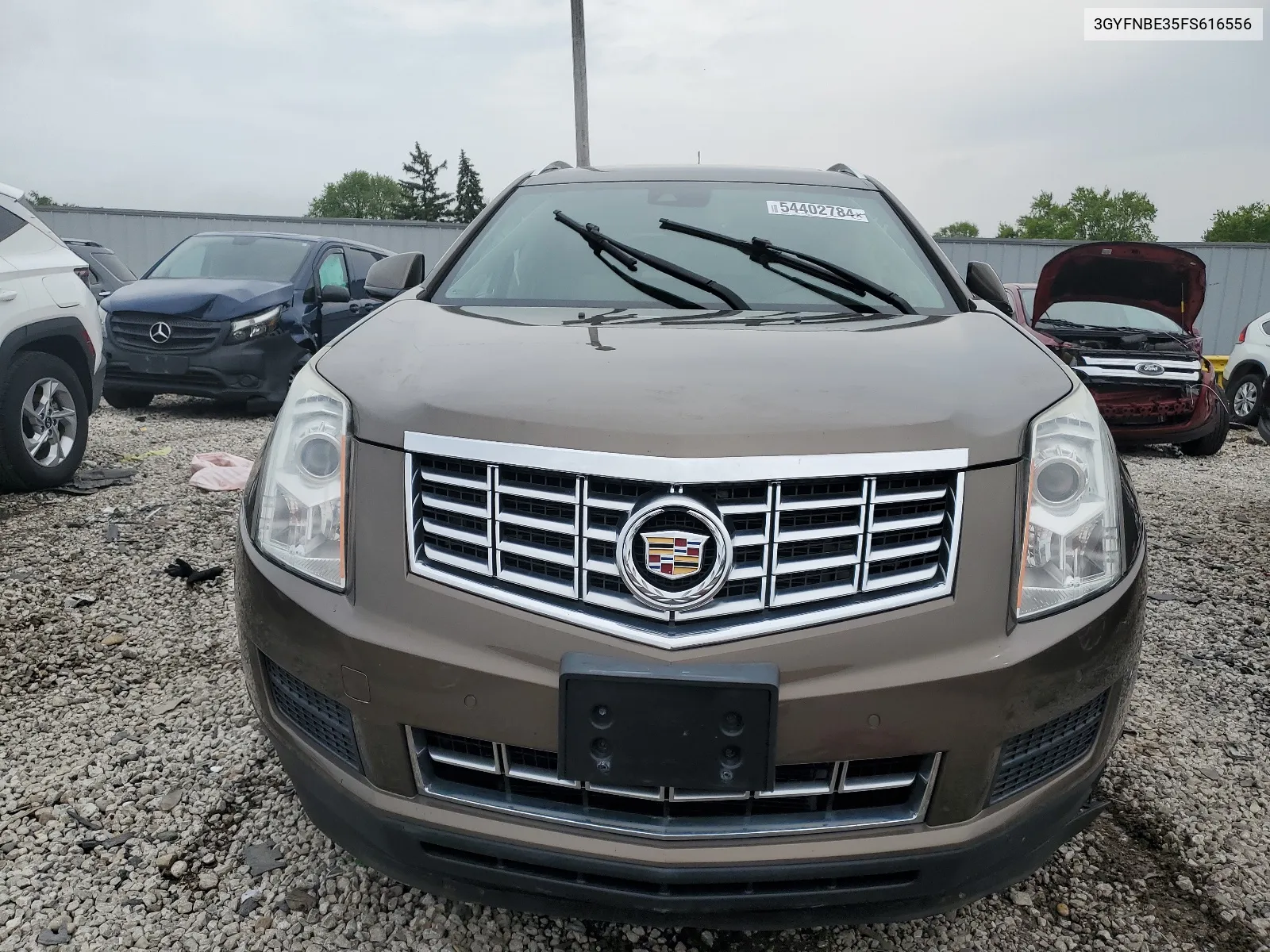 2015 Cadillac Srx Luxury Collection VIN: 3GYFNBE35FS616556 Lot: 54402784