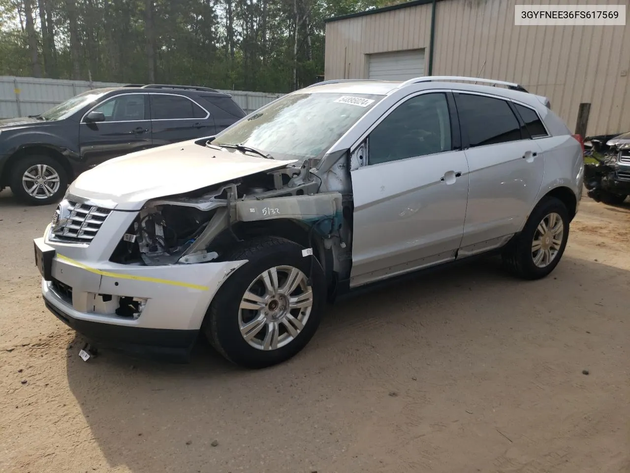 3GYFNEE36FS617569 2015 Cadillac Srx Luxury Collection