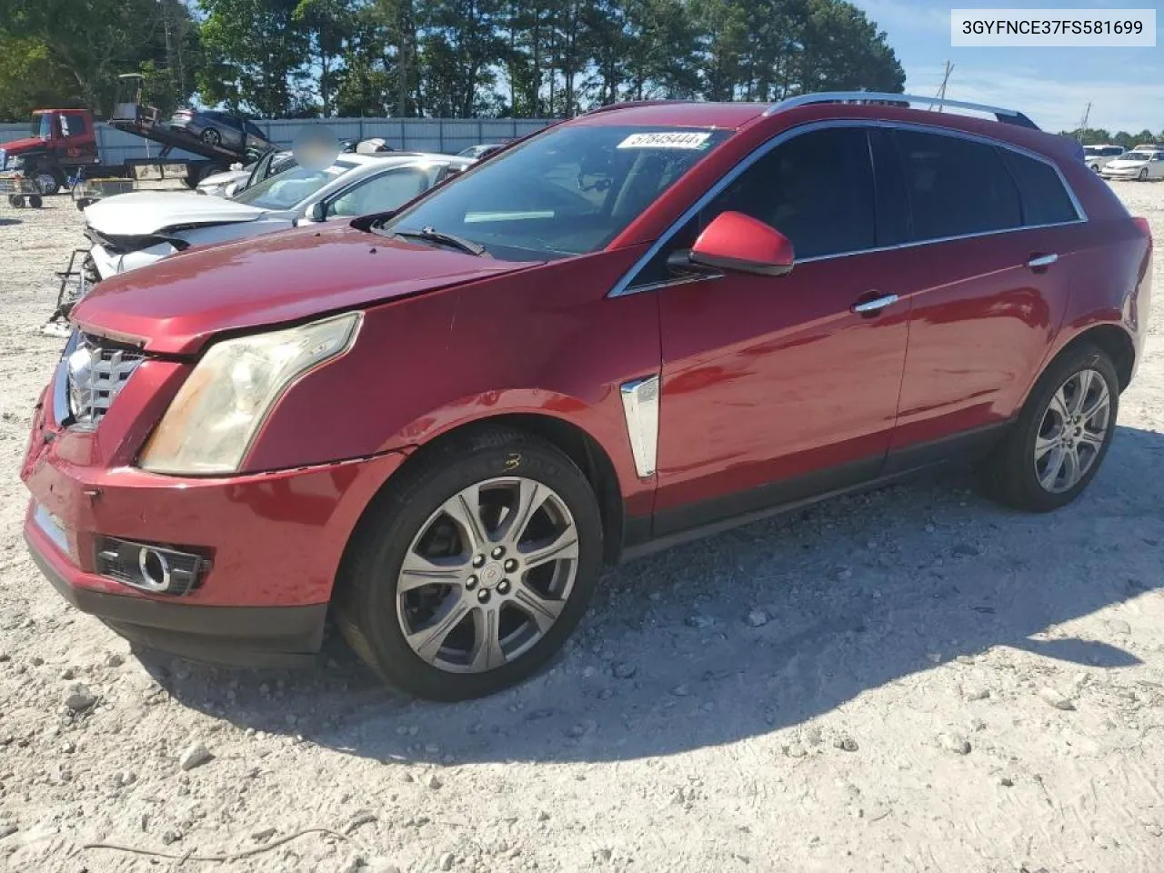 3GYFNCE37FS581699 2015 Cadillac Srx Performance Collection