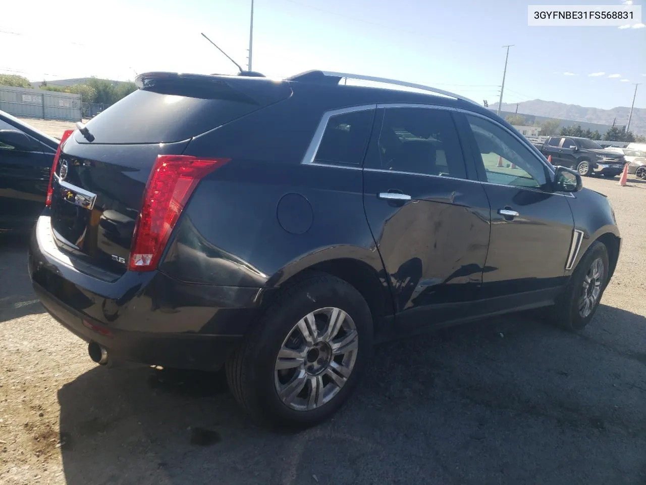 2015 Cadillac Srx Luxury Collection VIN: 3GYFNBE31FS568831 Lot: 57937624