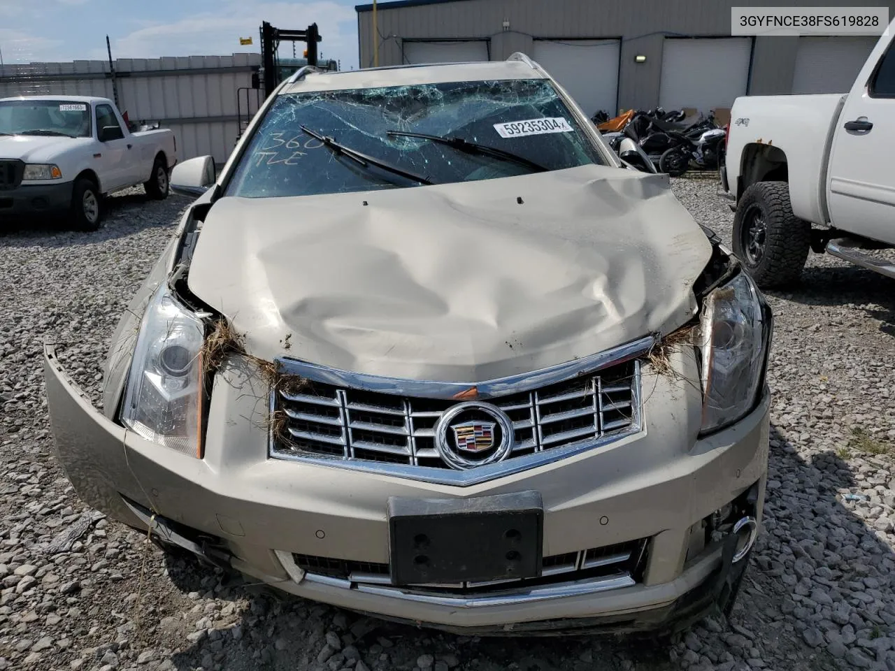 2015 Cadillac Srx Performance Collection VIN: 3GYFNCE38FS619828 Lot: 59235304