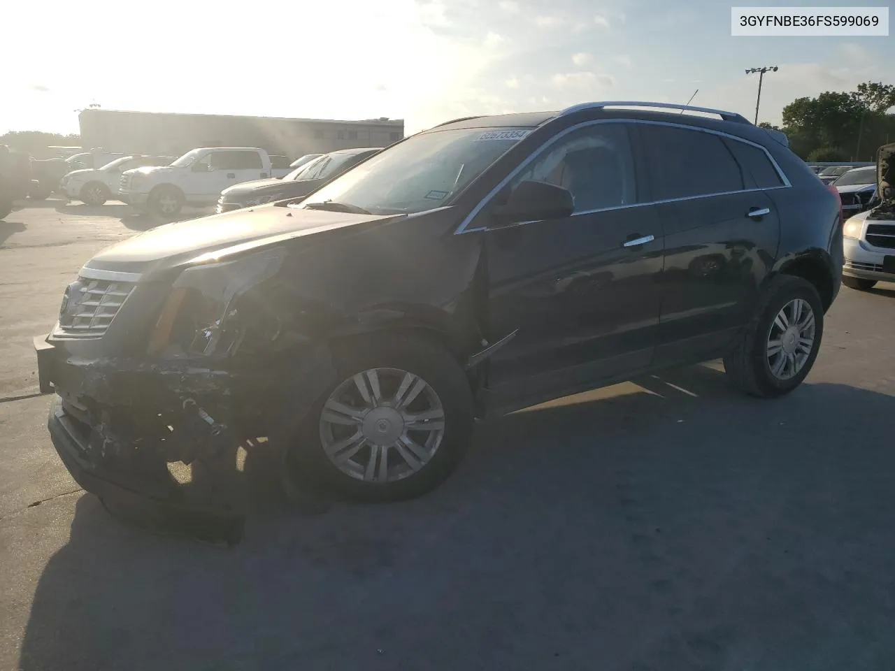 2015 Cadillac Srx Luxury Collection VIN: 3GYFNBE36FS599069 Lot: 60673354