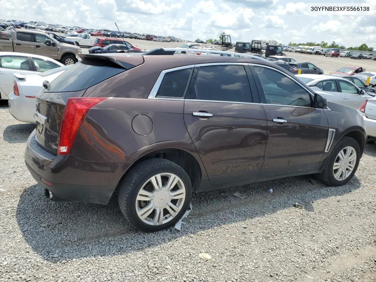 2015 Cadillac Srx Luxury Collection VIN: 3GYFNBE3XFS566138 Lot: 61611004