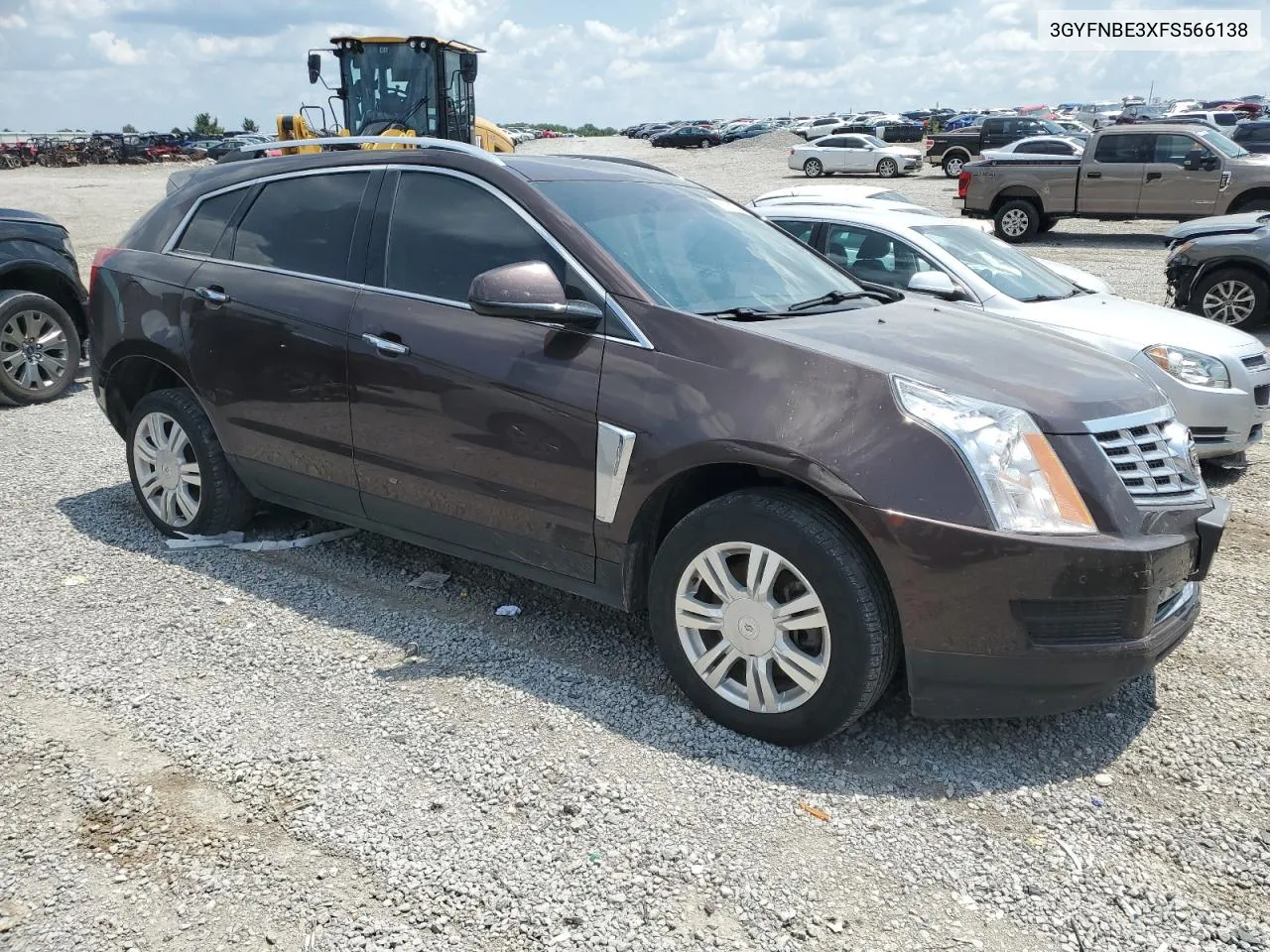 2015 Cadillac Srx Luxury Collection VIN: 3GYFNBE3XFS566138 Lot: 61611004