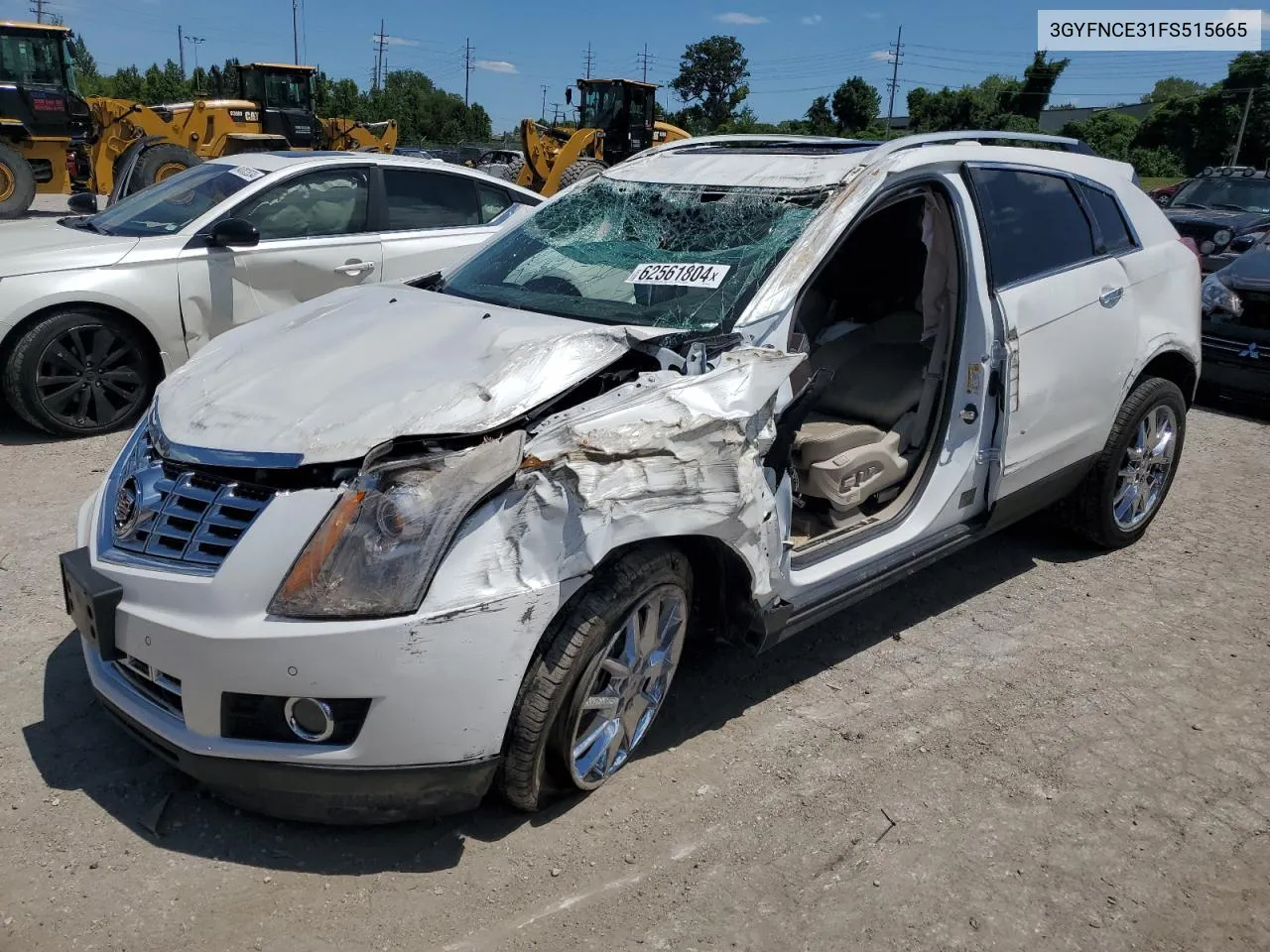 3GYFNCE31FS515665 2015 Cadillac Srx Performance Collection