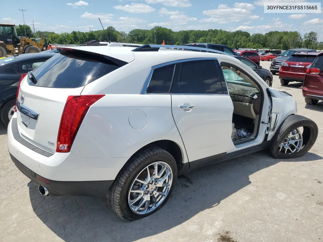 2015 Cadillac Srx Performance Collection VIN: 3GYFNCE31FS515665 Lot: 62561804