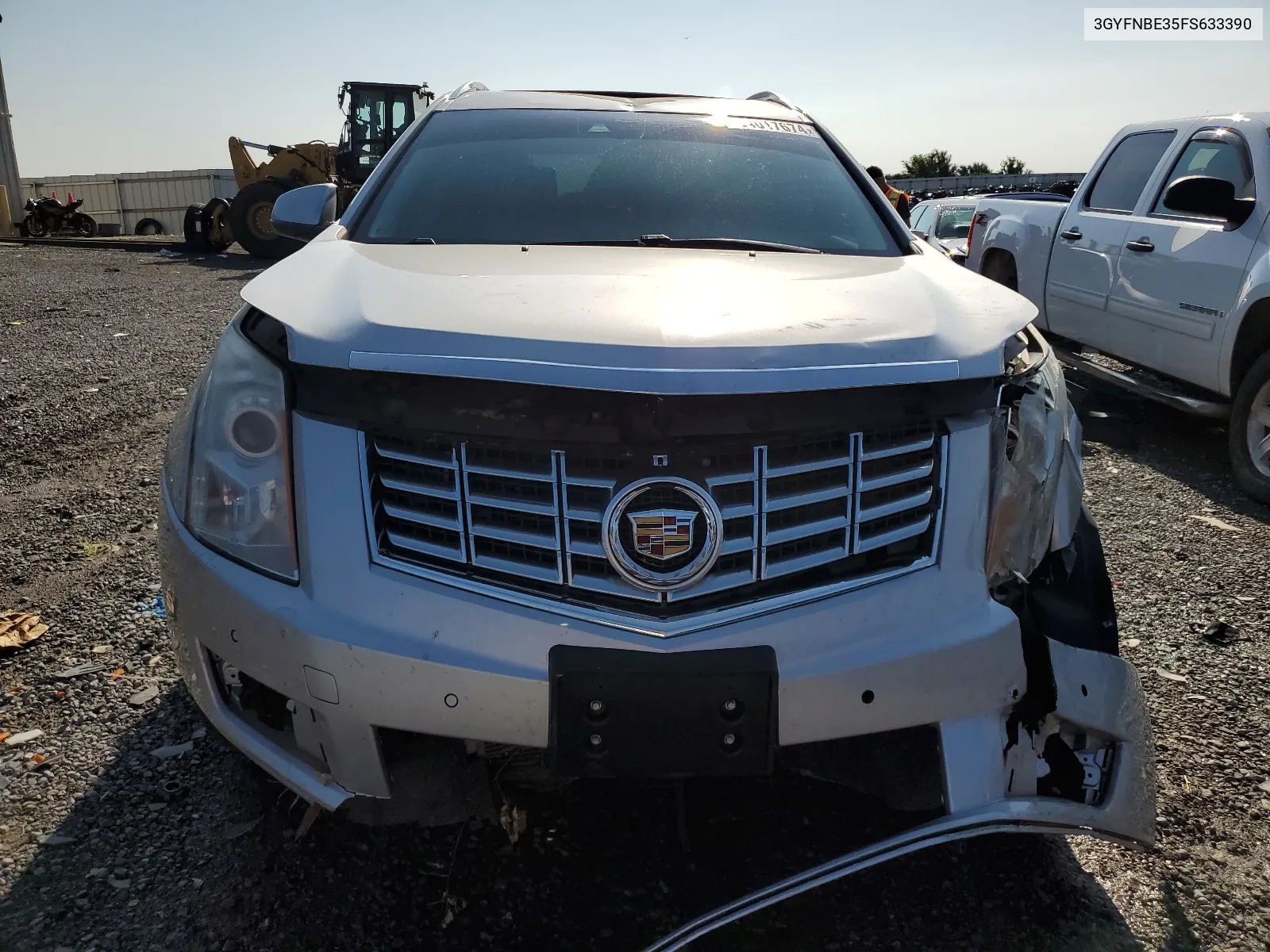 2015 Cadillac Srx Luxury Collection VIN: 3GYFNBE35FS633390 Lot: 64017674