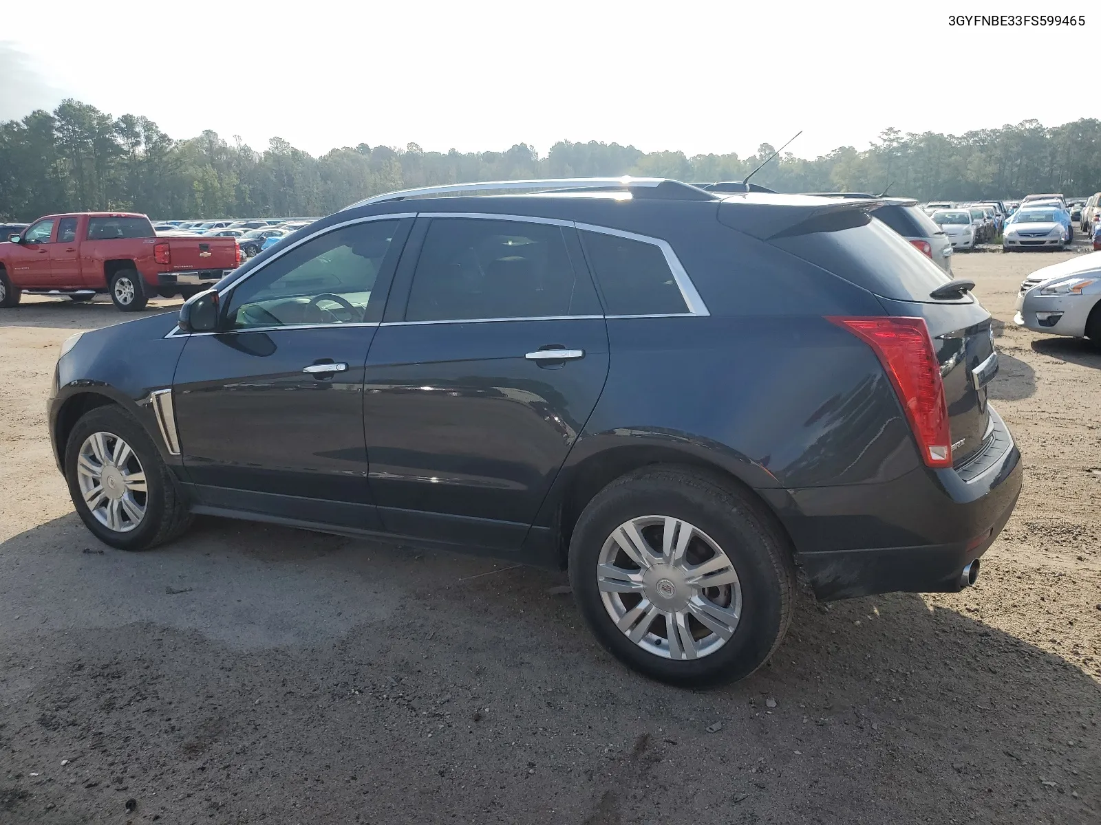 2015 Cadillac Srx Luxury Collection VIN: 3GYFNBE33FS599465 Lot: 64057214