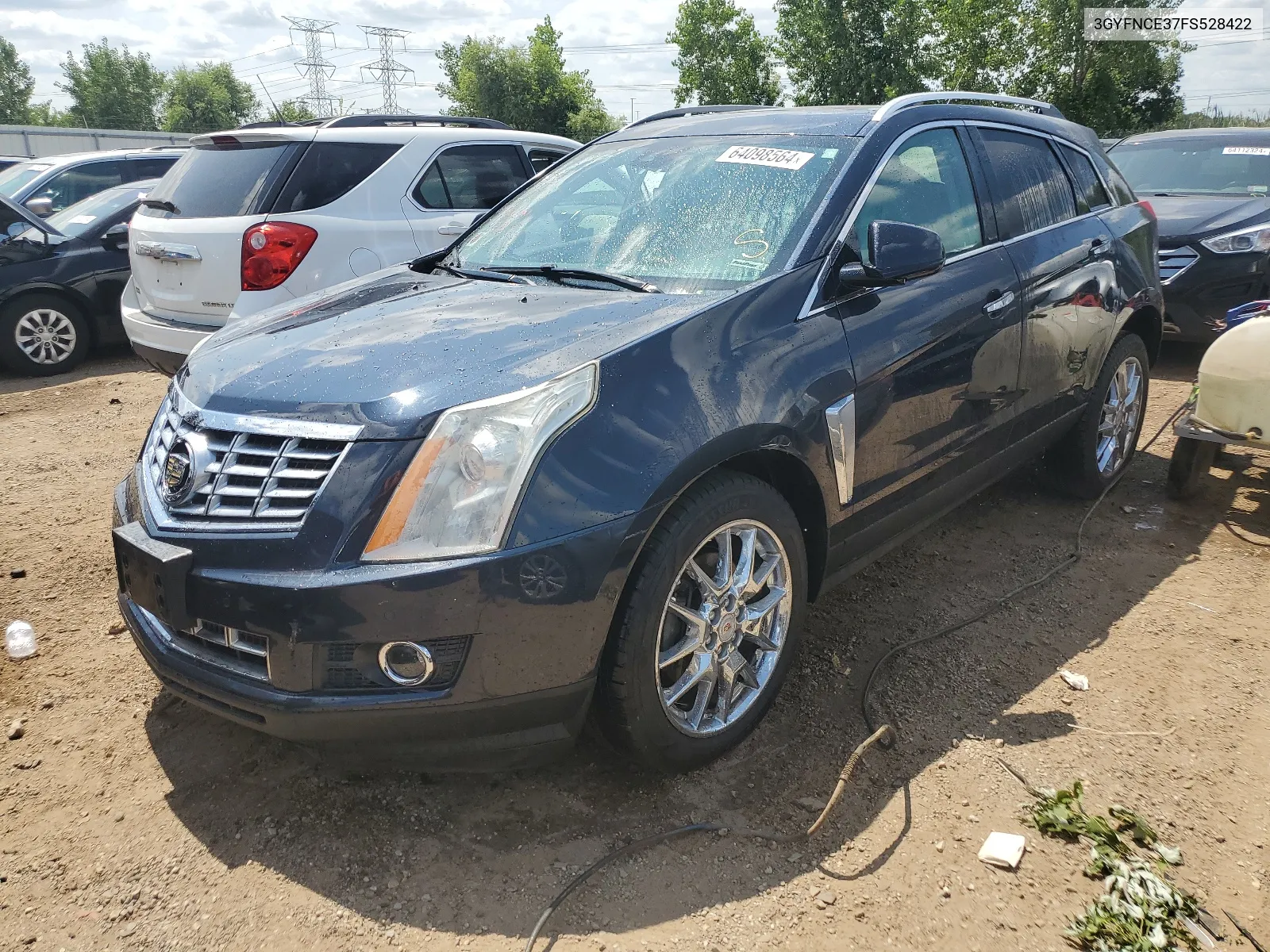 2015 Cadillac Srx Performance Collection VIN: 3GYFNCE37FS528422 Lot: 64098564