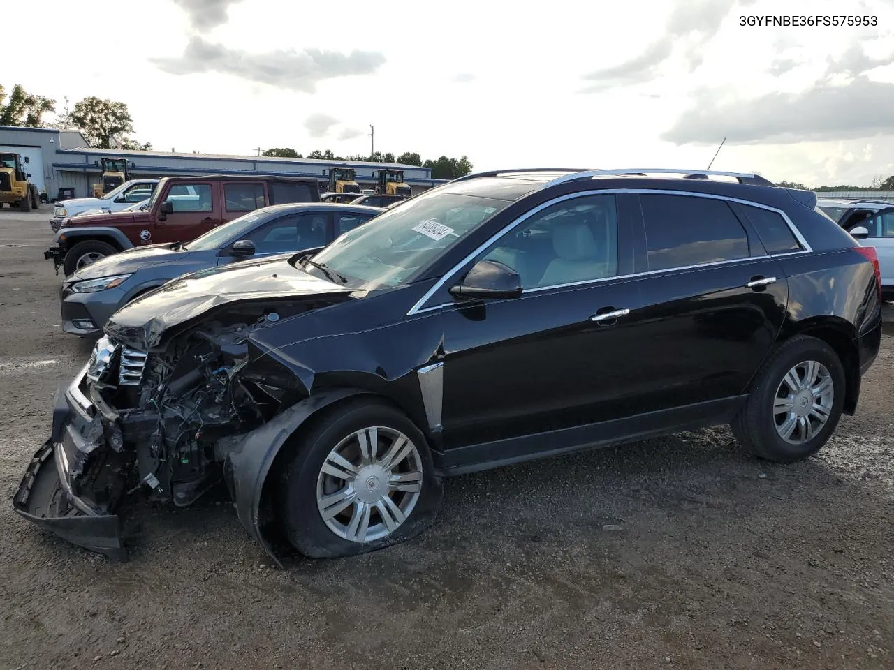 3GYFNBE36FS575953 2015 Cadillac Srx Luxury Collection