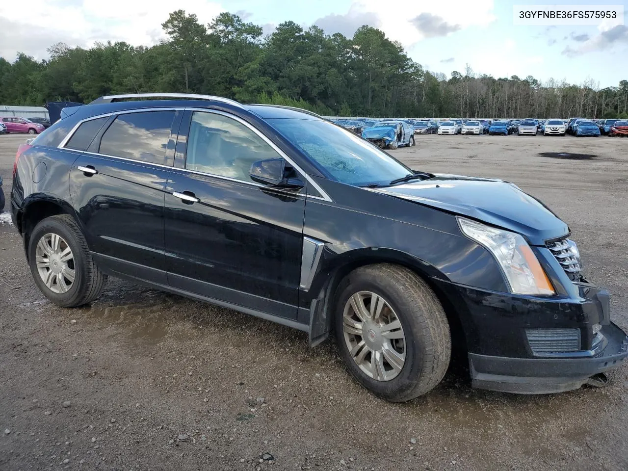 3GYFNBE36FS575953 2015 Cadillac Srx Luxury Collection