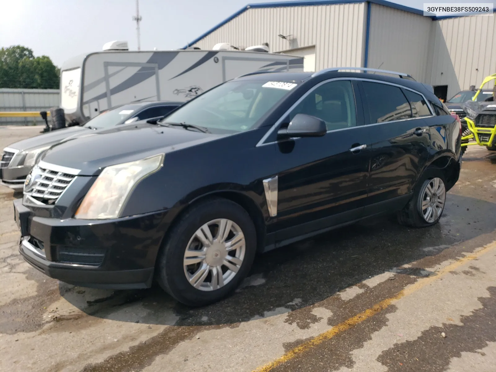 2015 Cadillac Srx Luxury Collection VIN: 3GYFNBE38FS509243 Lot: 64510814