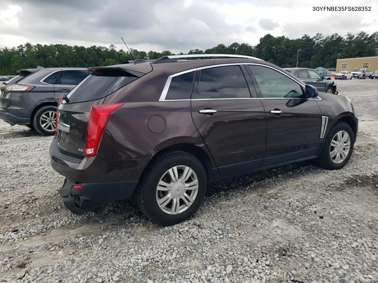 2015 Cadillac Srx Luxury Collection VIN: 3GYFNBE35FS628352 Lot: 64560284