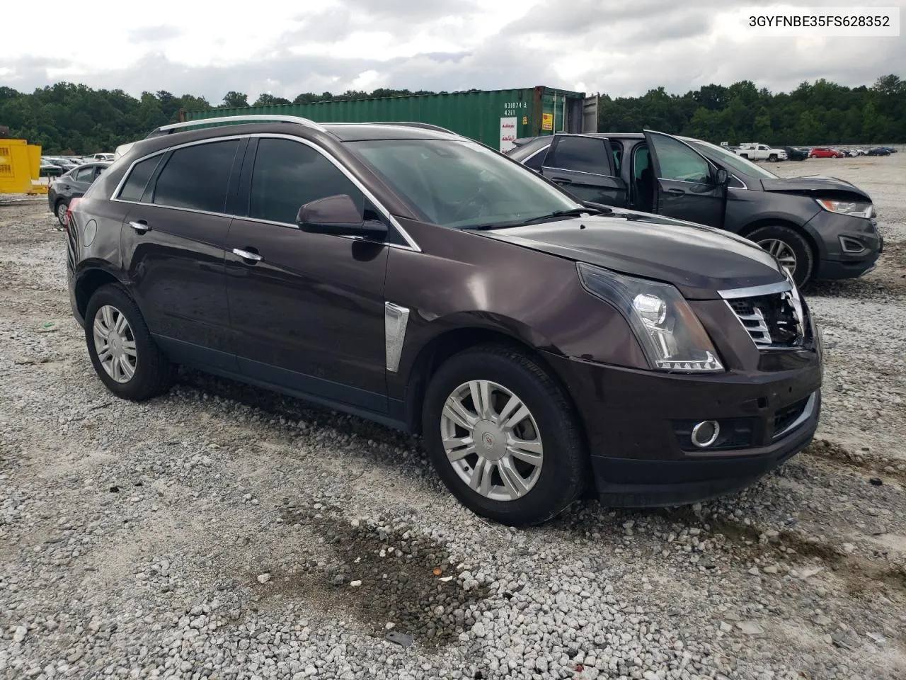 2015 Cadillac Srx Luxury Collection VIN: 3GYFNBE35FS628352 Lot: 64560284