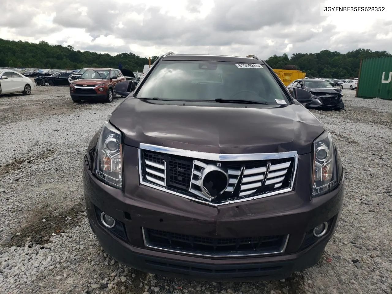 2015 Cadillac Srx Luxury Collection VIN: 3GYFNBE35FS628352 Lot: 64560284