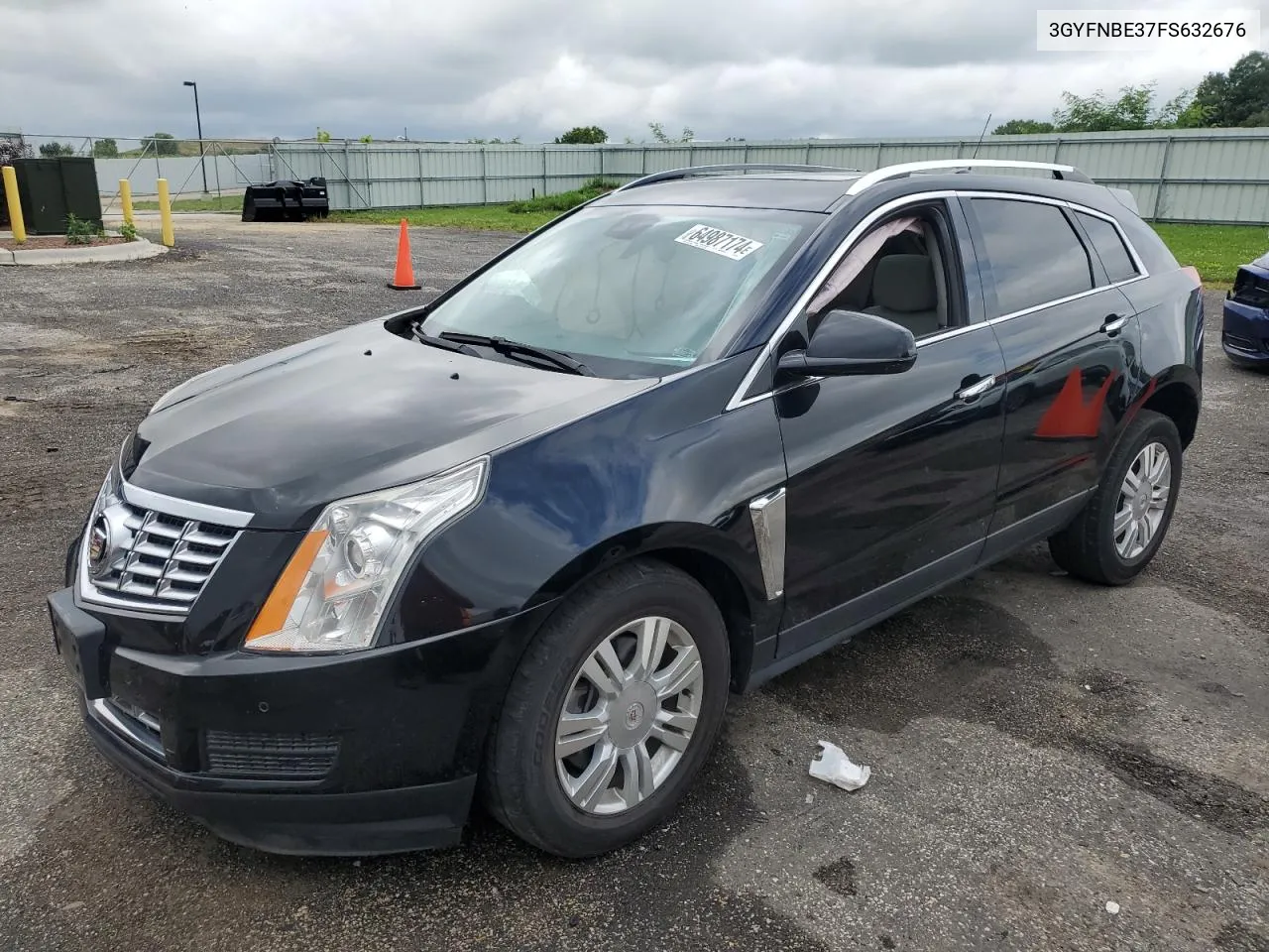 3GYFNBE37FS632676 2015 Cadillac Srx Luxury Collection