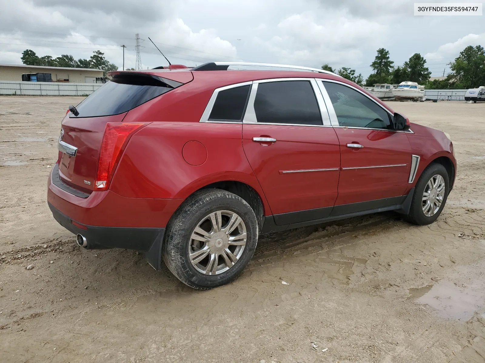 2015 Cadillac Srx Premium Collection VIN: 3GYFNDE35FS594747 Lot: 65074954