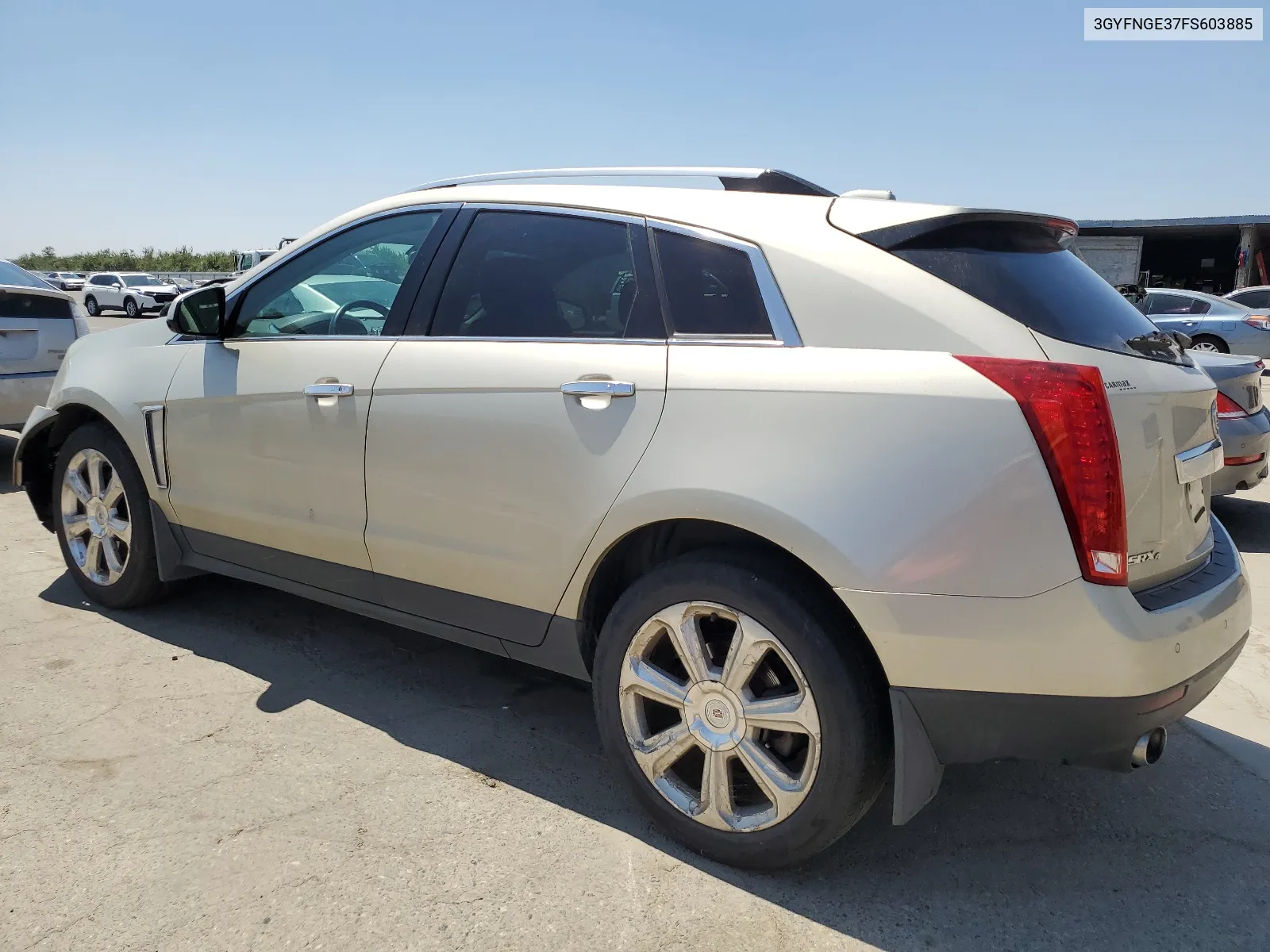 3GYFNGE37FS603885 2015 Cadillac Srx Premium Collection