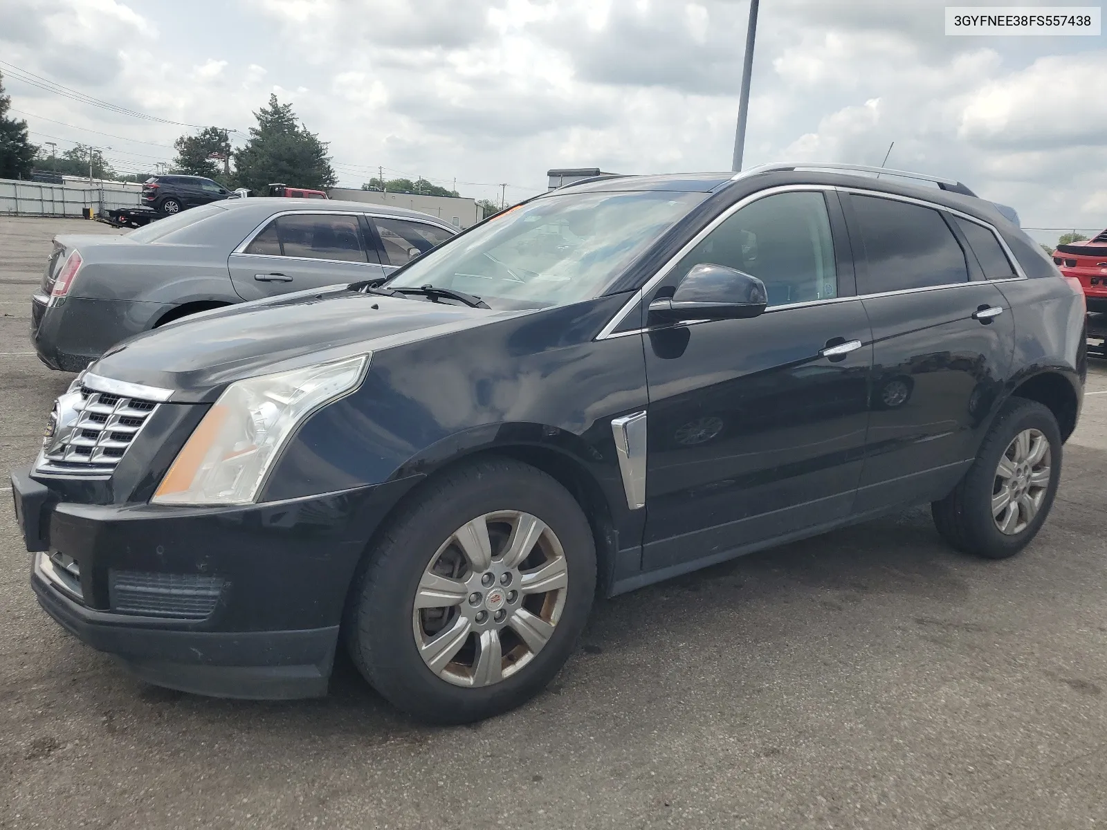 2015 Cadillac Srx Luxury Collection VIN: 3GYFNEE38FS557438 Lot: 65729084