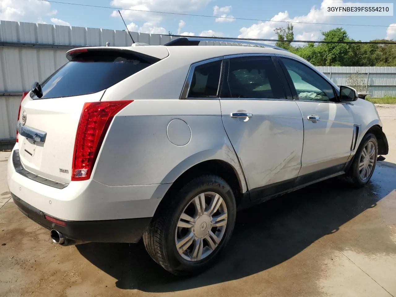 2015 Cadillac Srx Luxury Collection VIN: 3GYFNBE39FS554210 Lot: 65789494