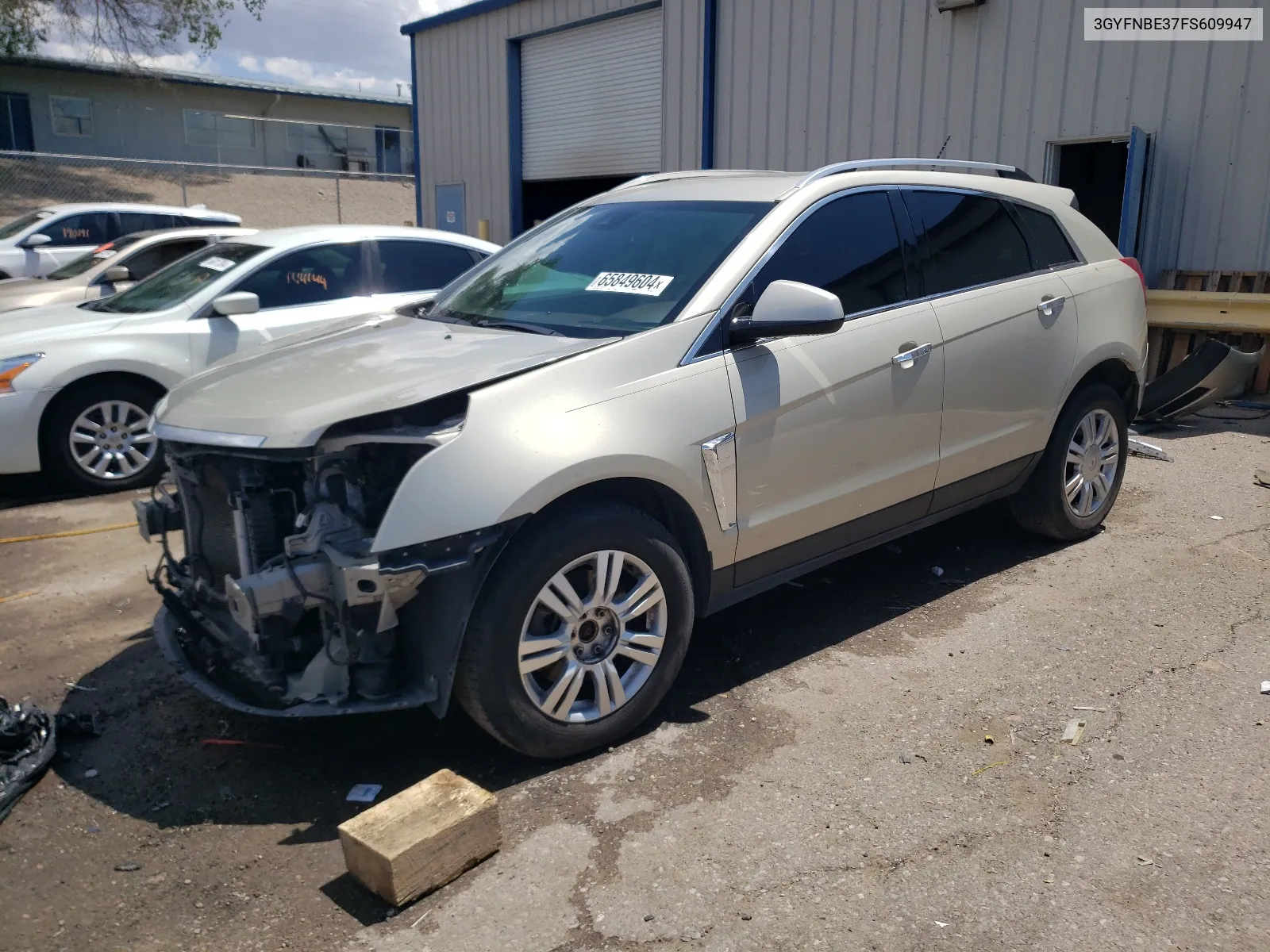 3GYFNBE37FS609947 2015 Cadillac Srx Luxury Collection